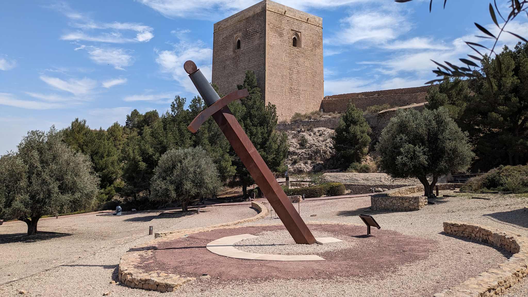 Loca Burg, Spanien