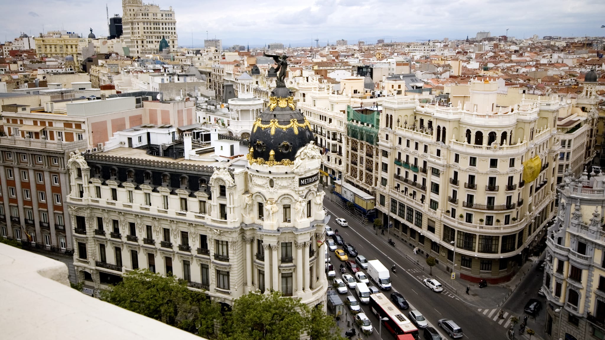 Madrid from above