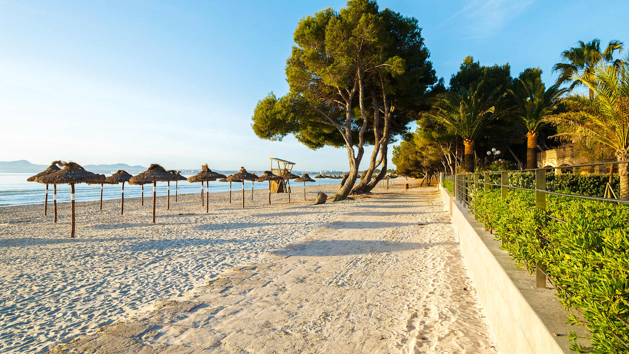 Strandpromenade Alcudia, Mallorca