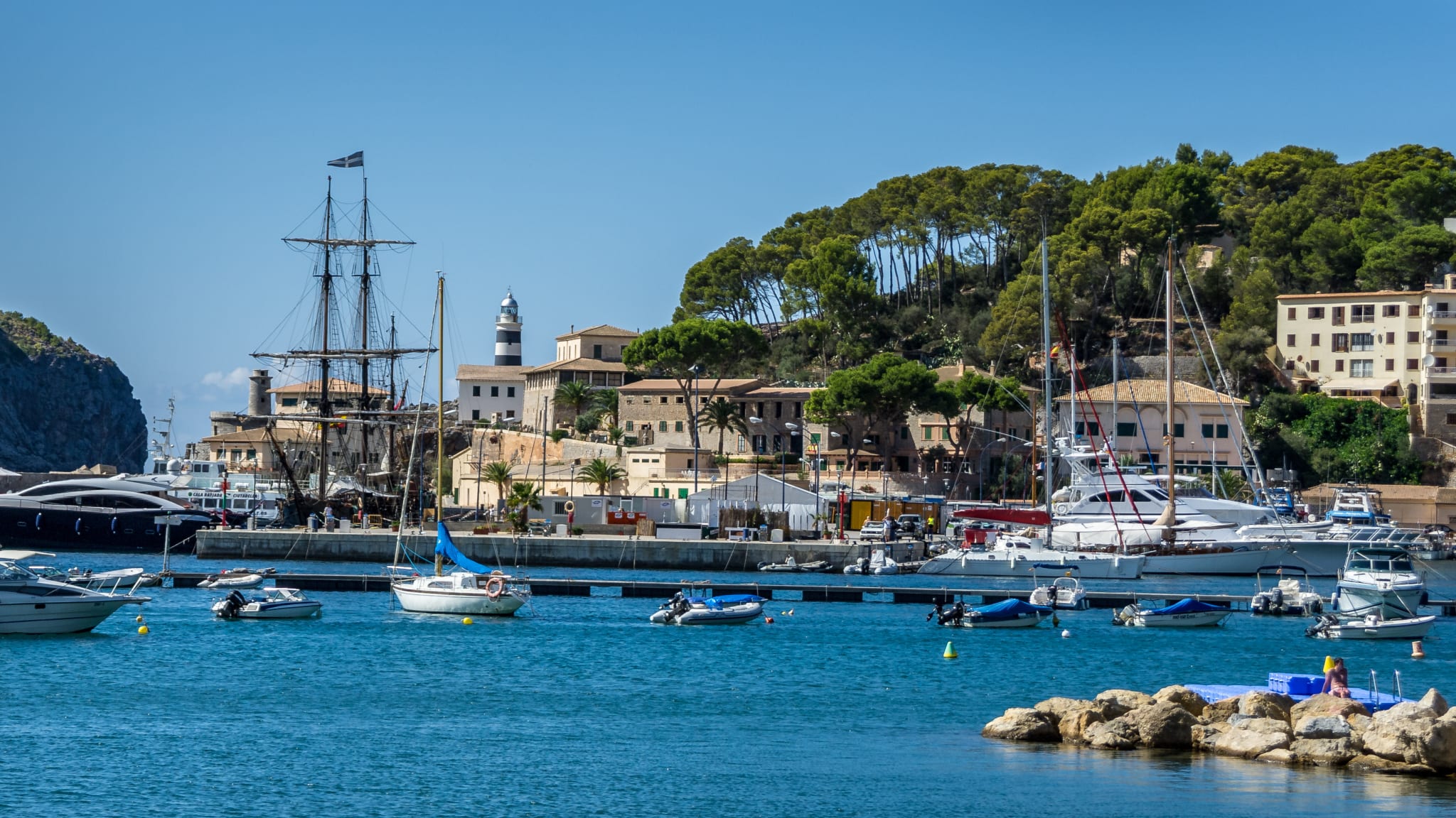 Marina of Port de Soller