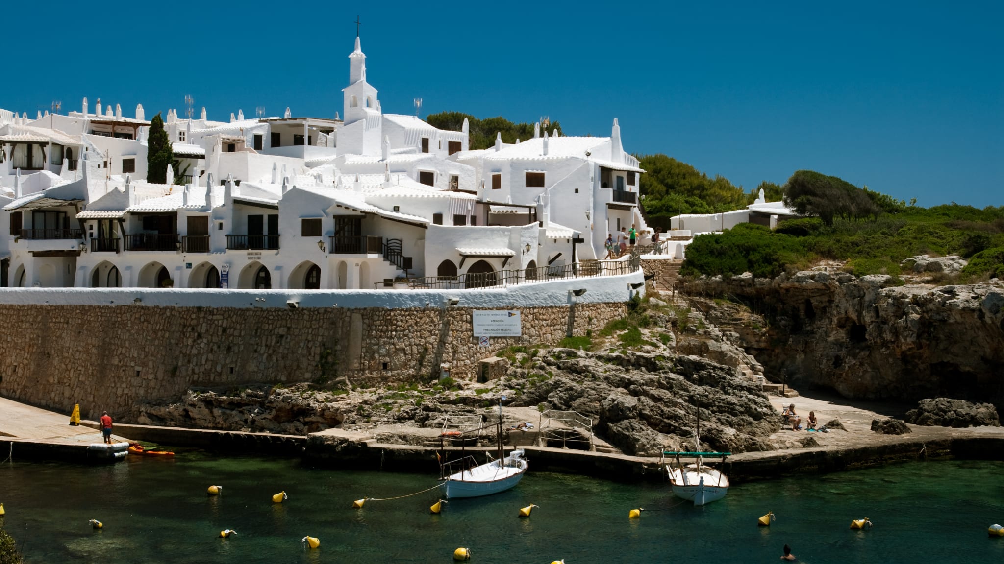 Binibèquer Vell. Menorca's fisherman town.