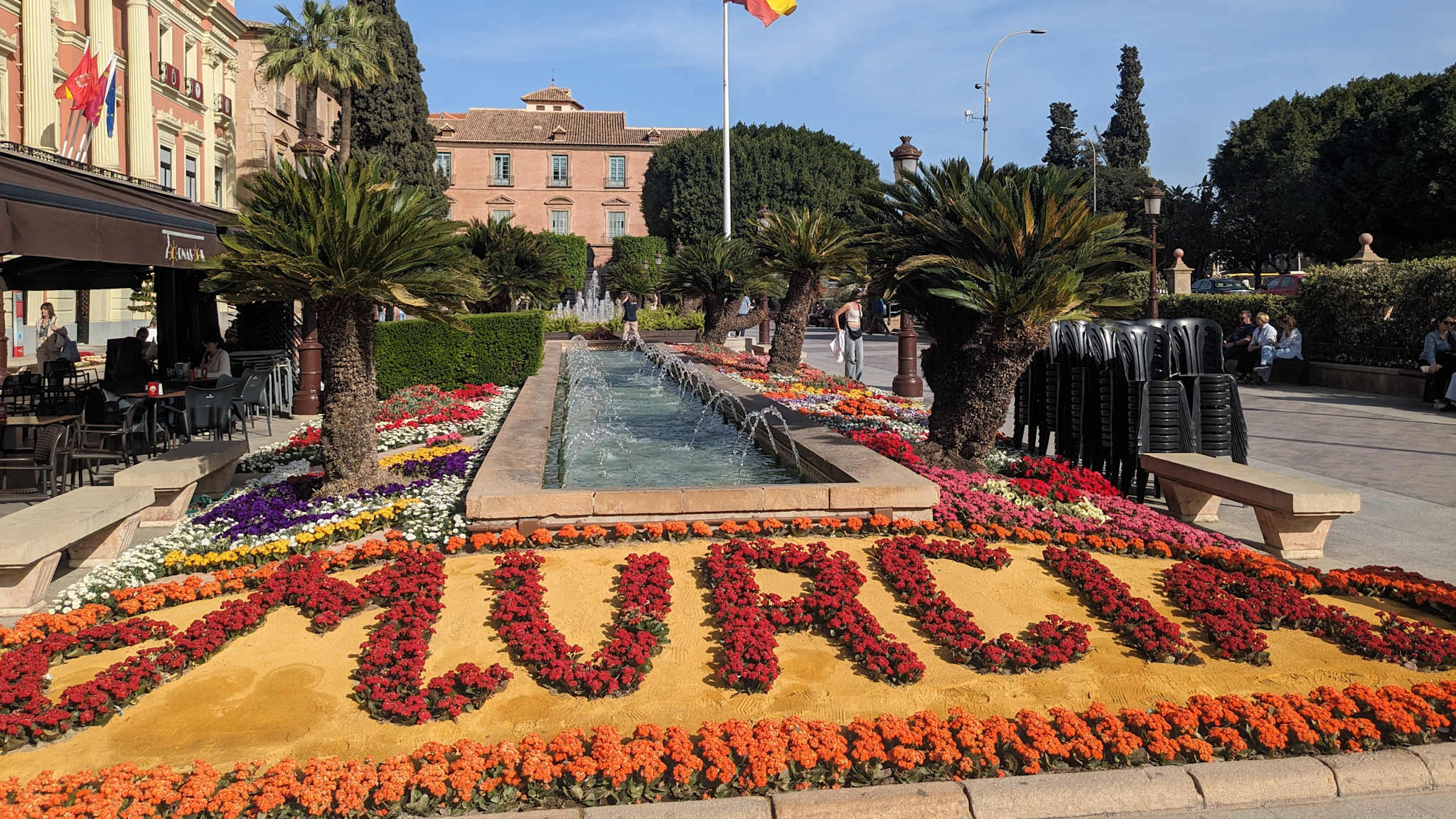 Murcia Glorieta de Espana, Spanien