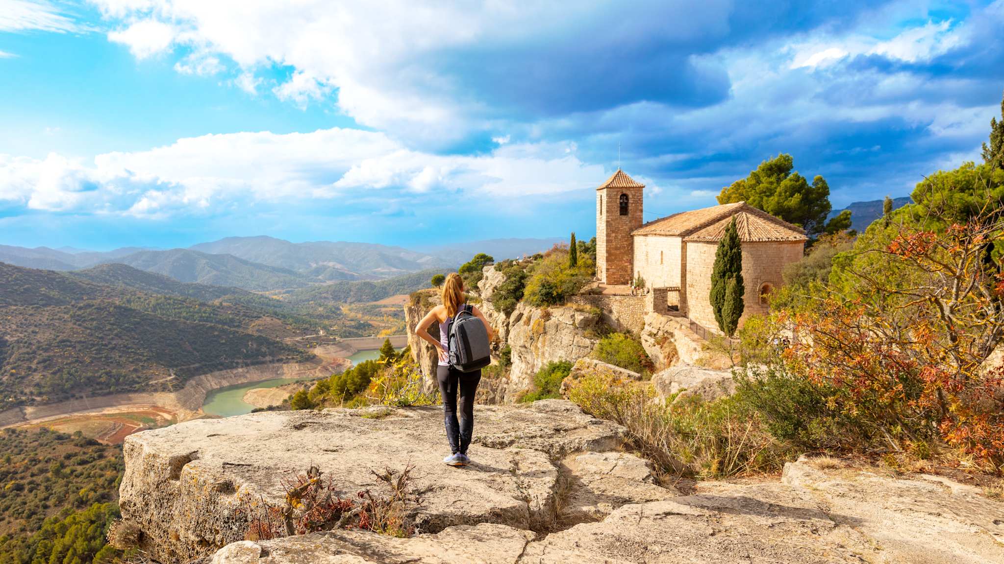 Santa Maria de Siurana, Costa Dorada, Spanien
