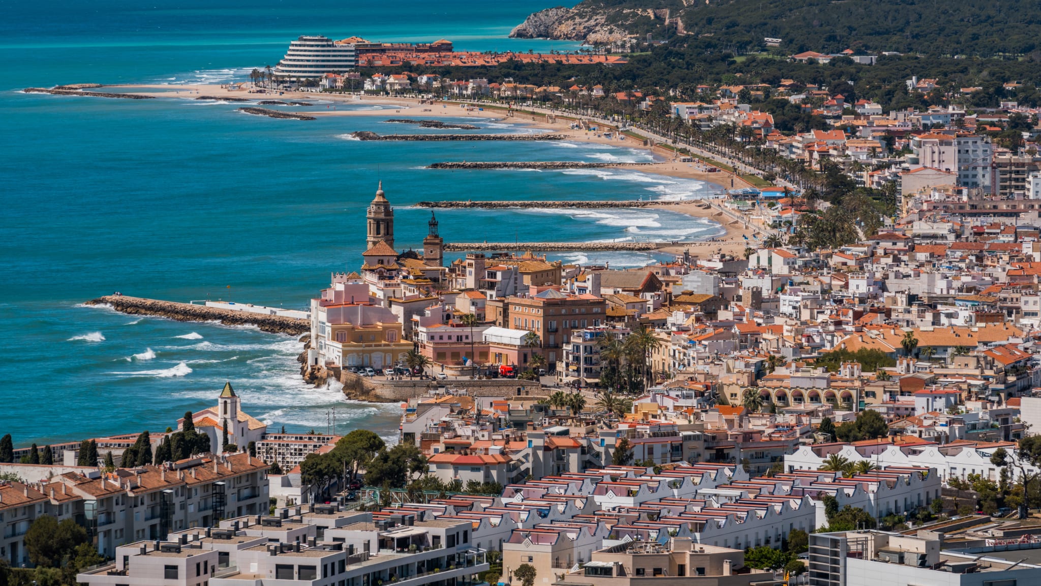 Sitges, Katalonien, Costa Dorada, Spanien