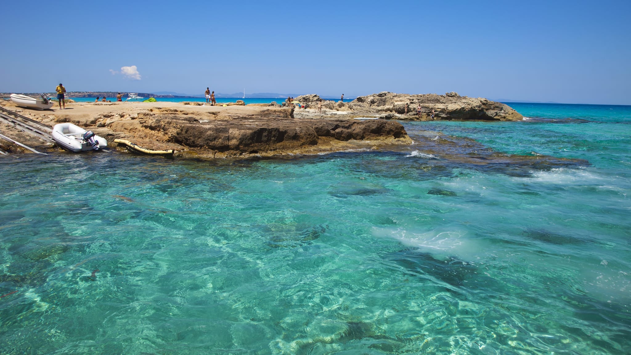 Strand, Es Calo, Formentera