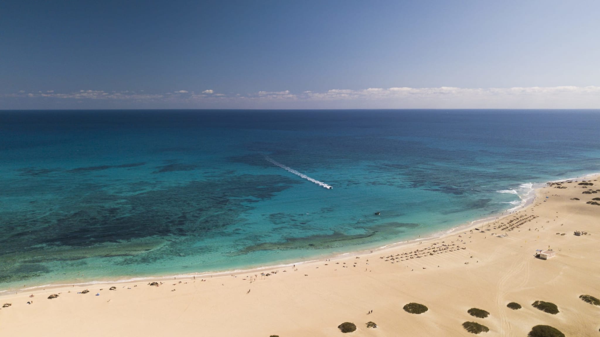 Strand Flag Beach, Corralejo, Fuerteventura