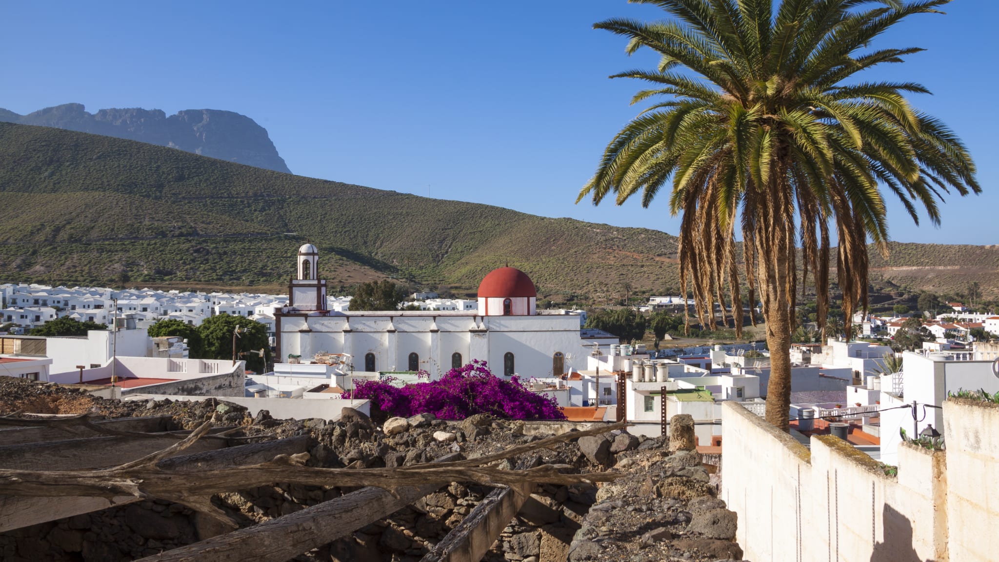 Stadt Agaete, Gran Canaria, Spanien