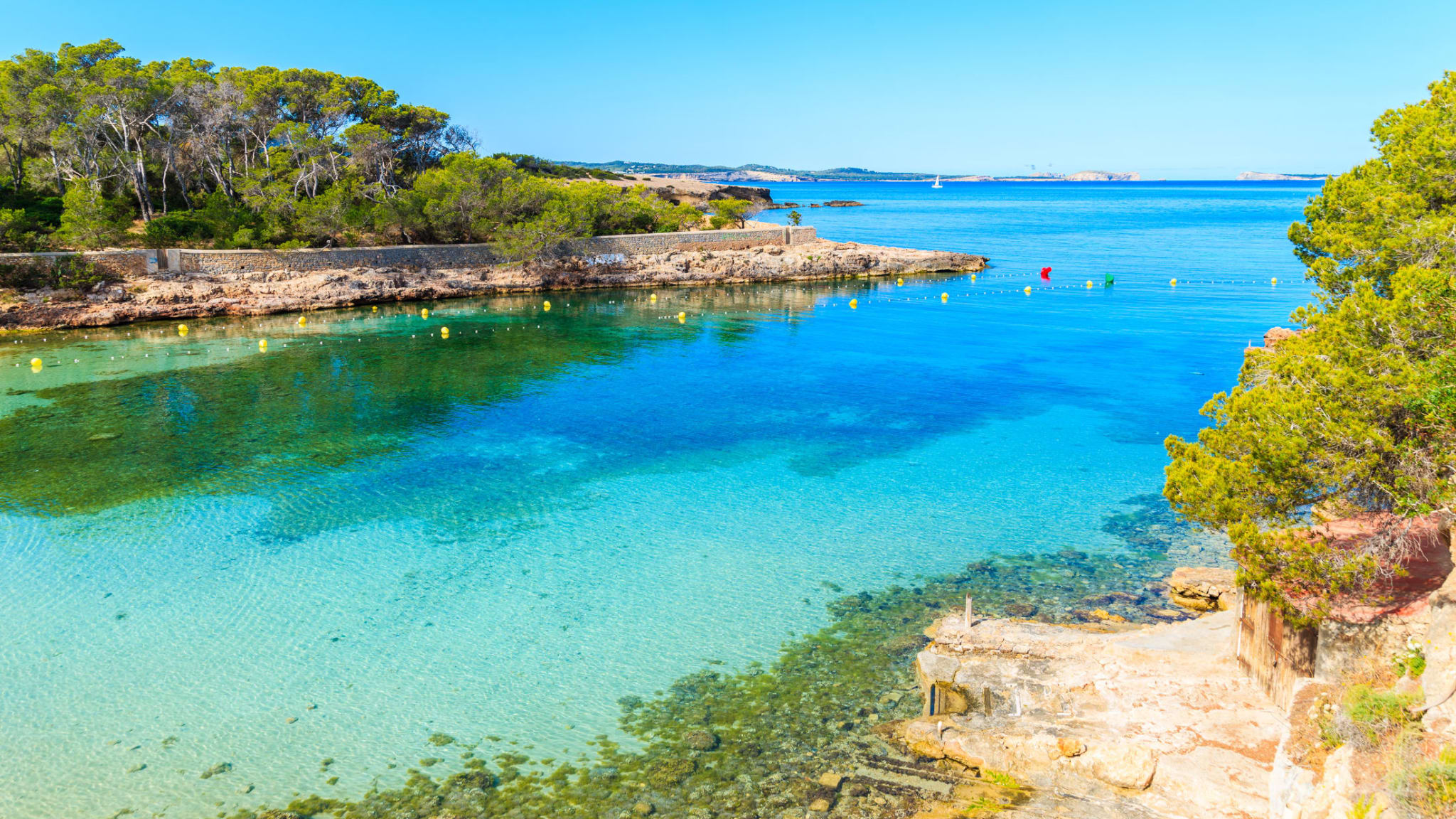 Cala Gracio, Ibiza, Spanien
