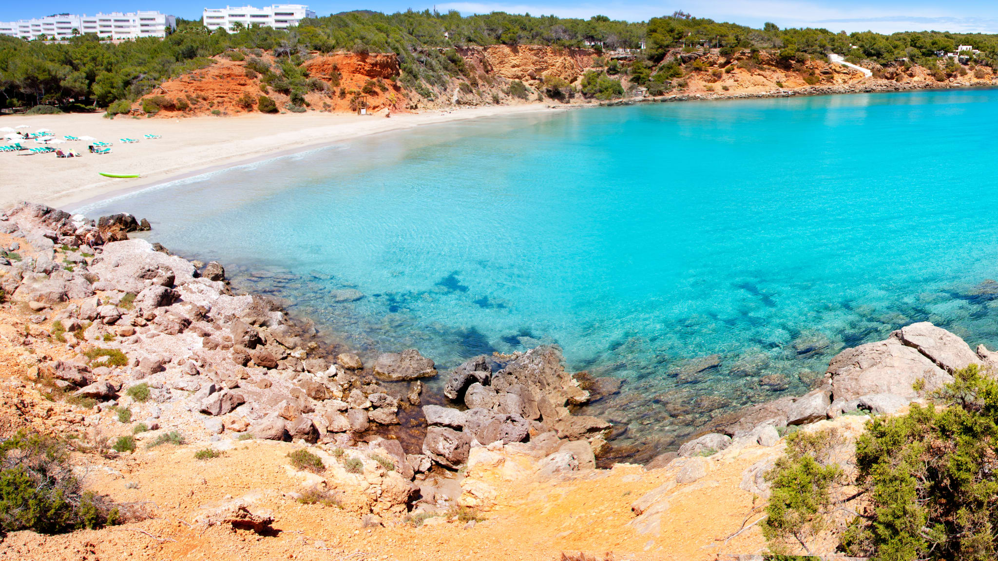 Cala Llenya, Ibiza, Spanien