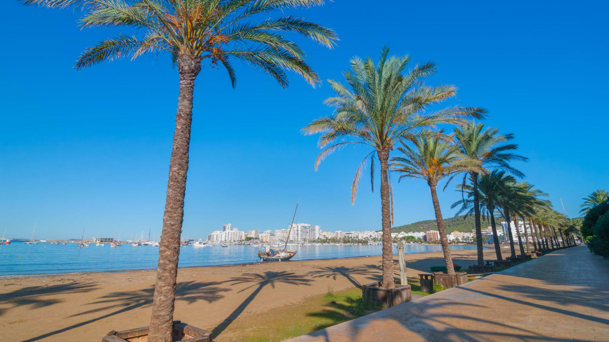 Sant Antoni de Portmany, Ibiza, Spanien
