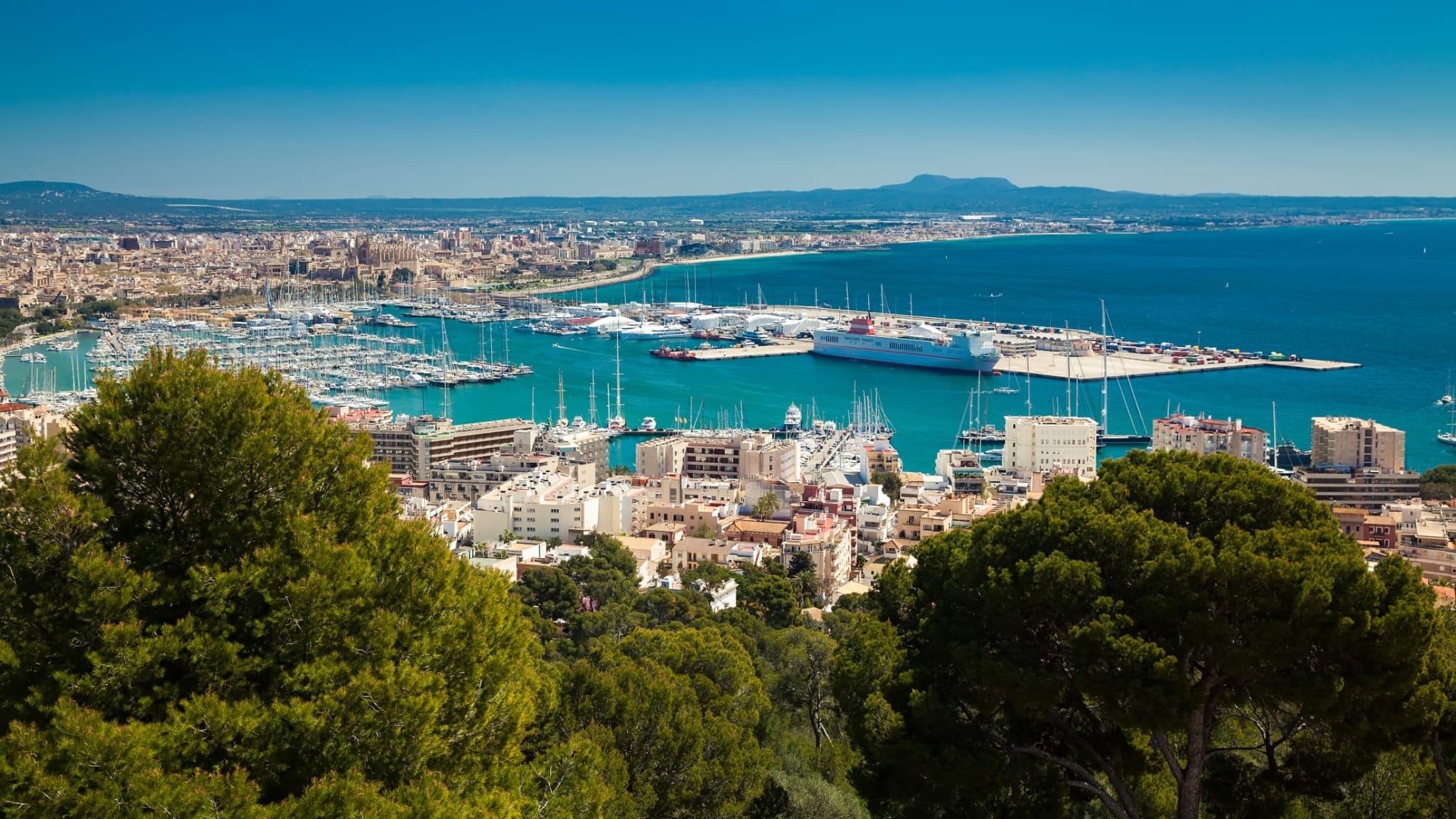 Bucht von Palma de Mallorca, Spanien