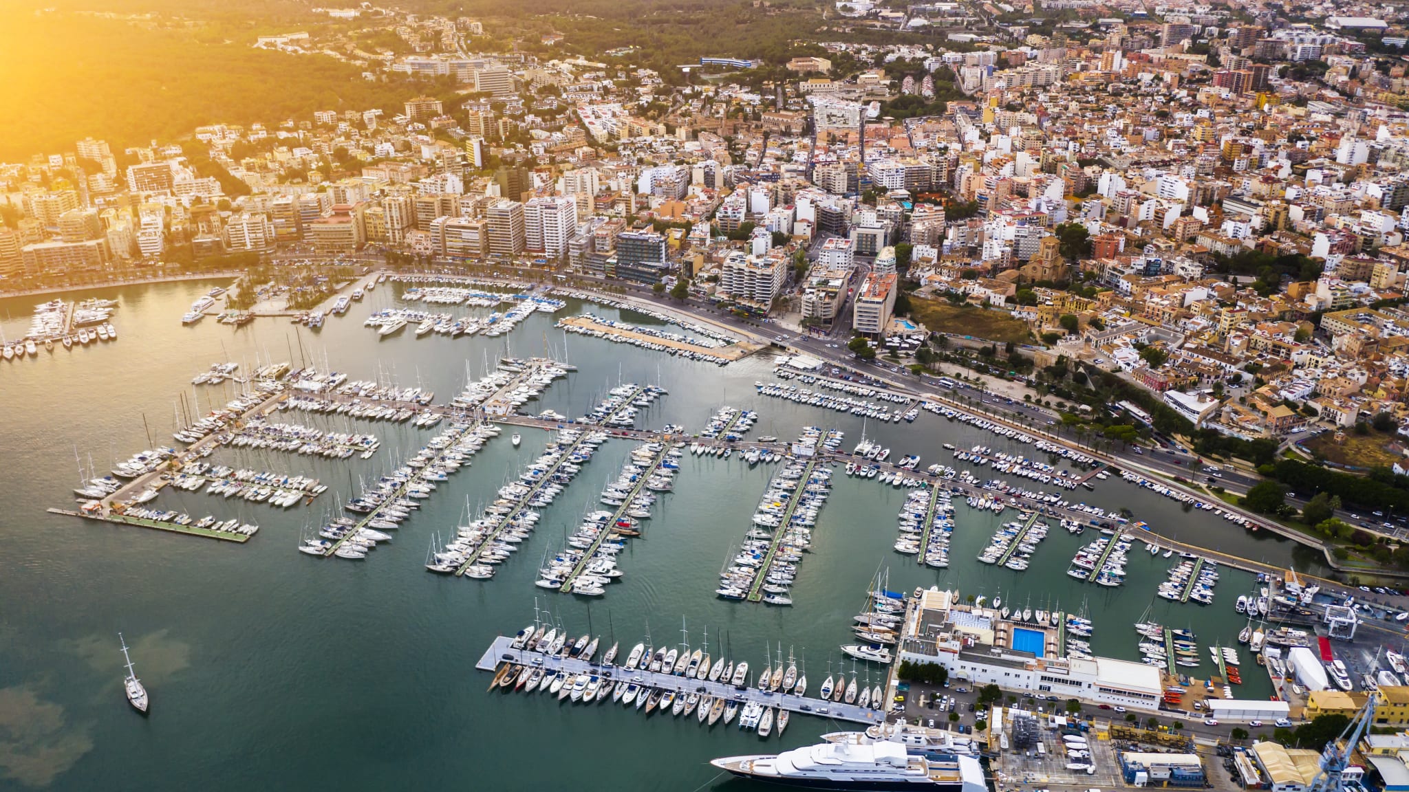 Hafen, Palma de Mallorca, Spanien