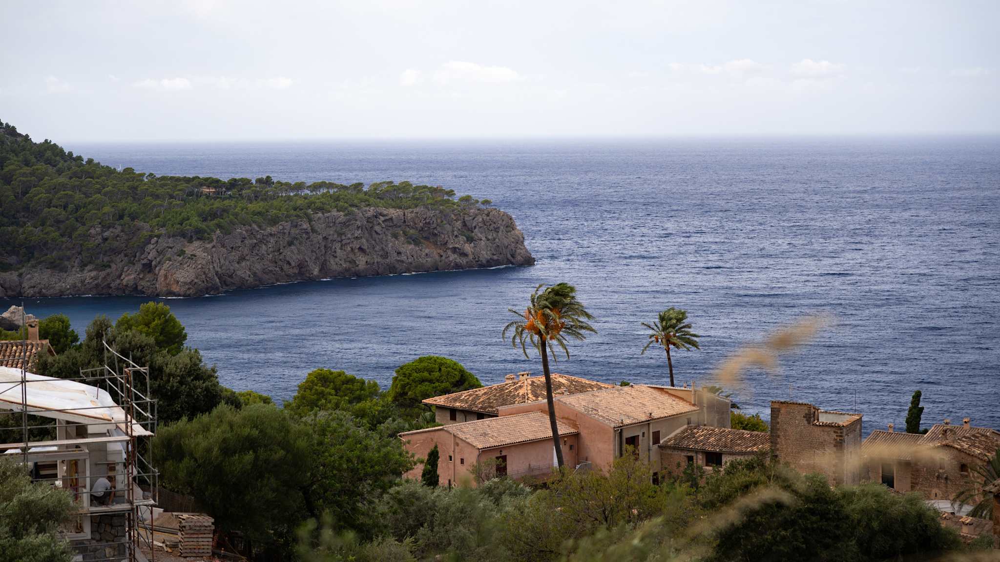 Ausblick aufs Meer auf Mallorca, Spanien