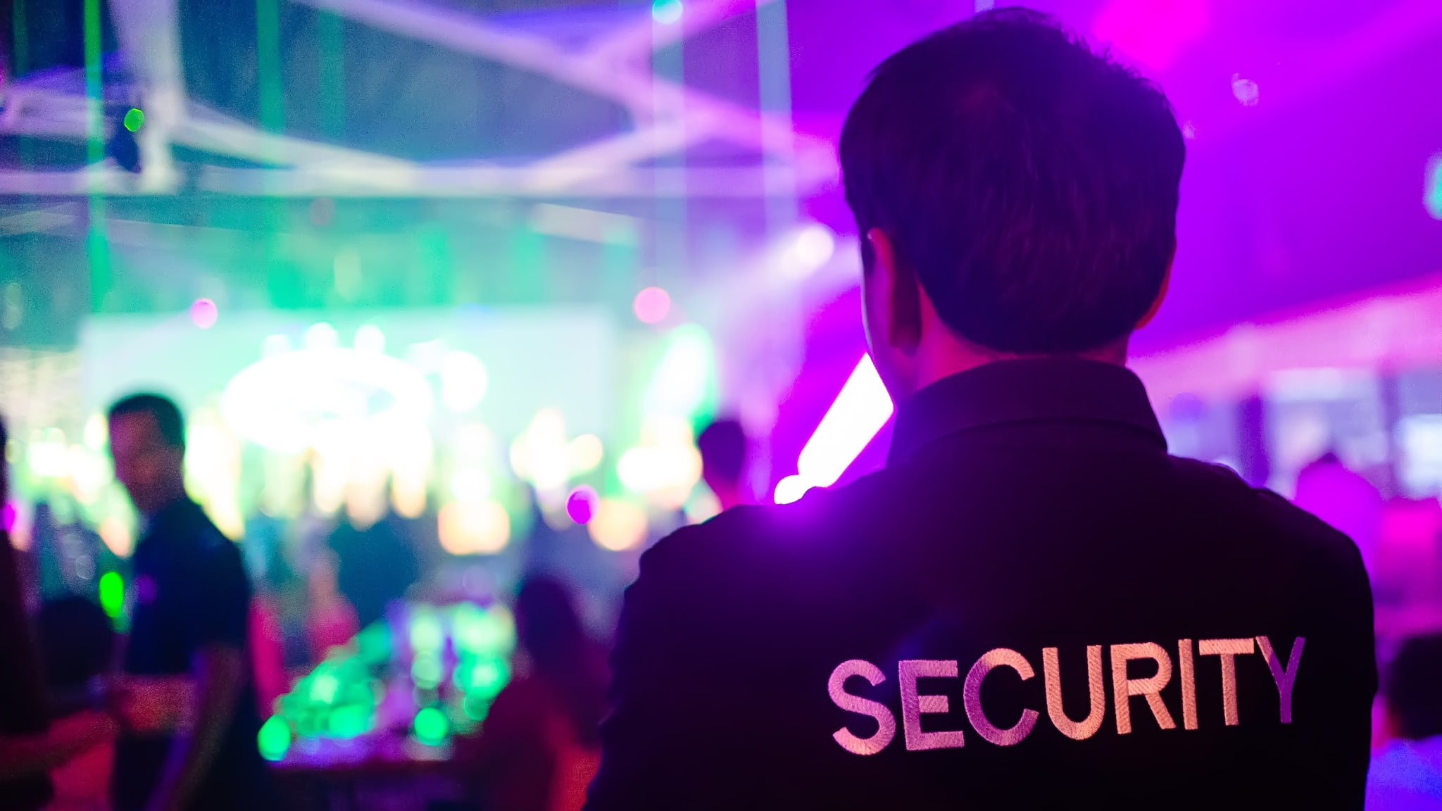 Security in einem Club