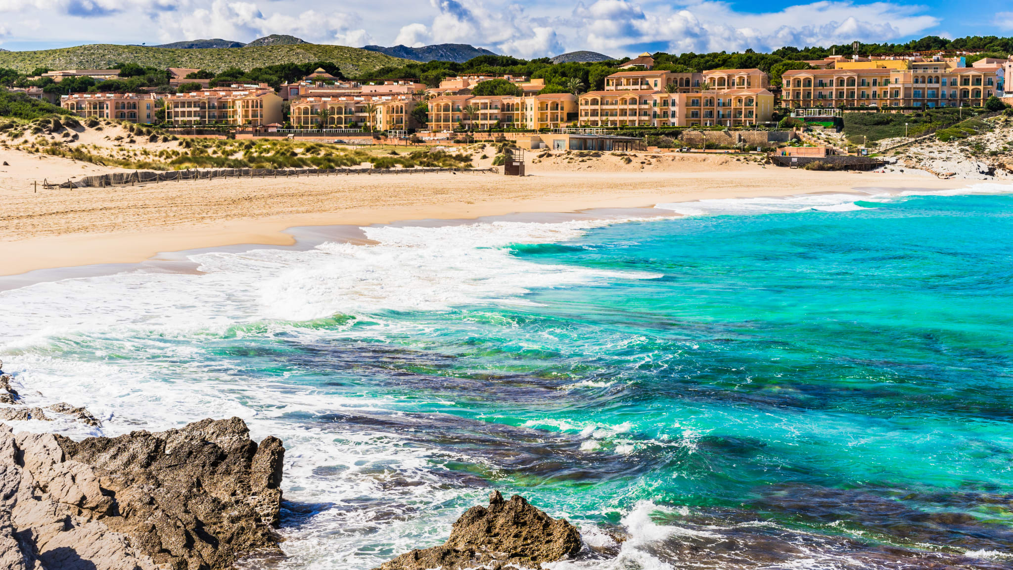 Strand, Cala Mesquida, Mallorca