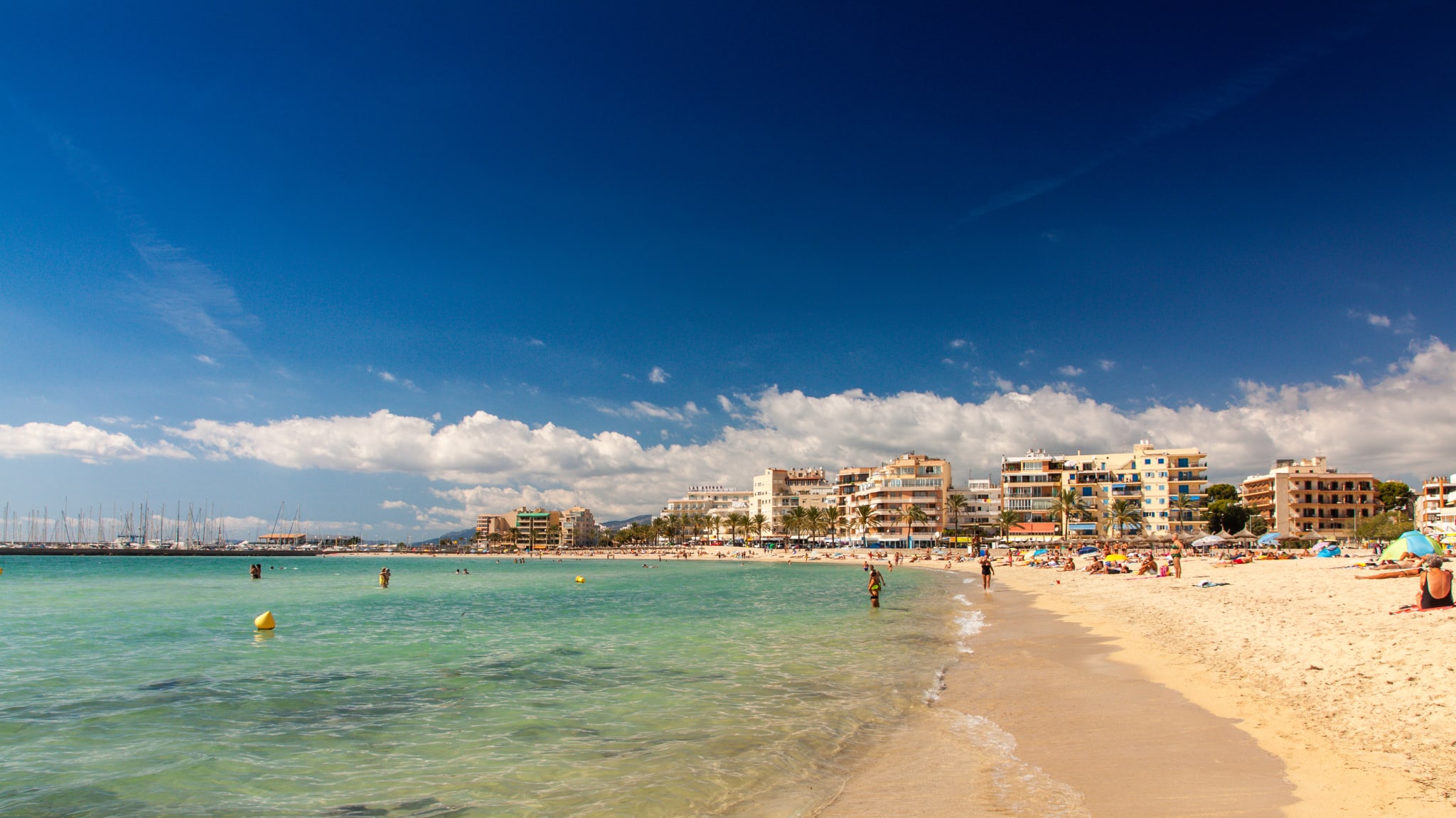 Playa de Palma, Mallorca, Spanien