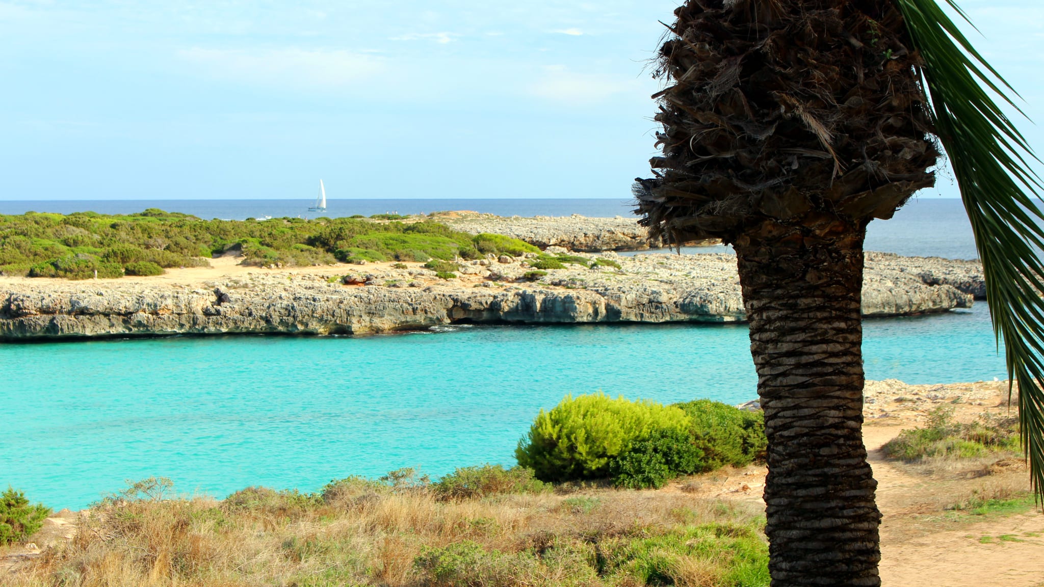 Cala en Bosch, Menorca, Spanien