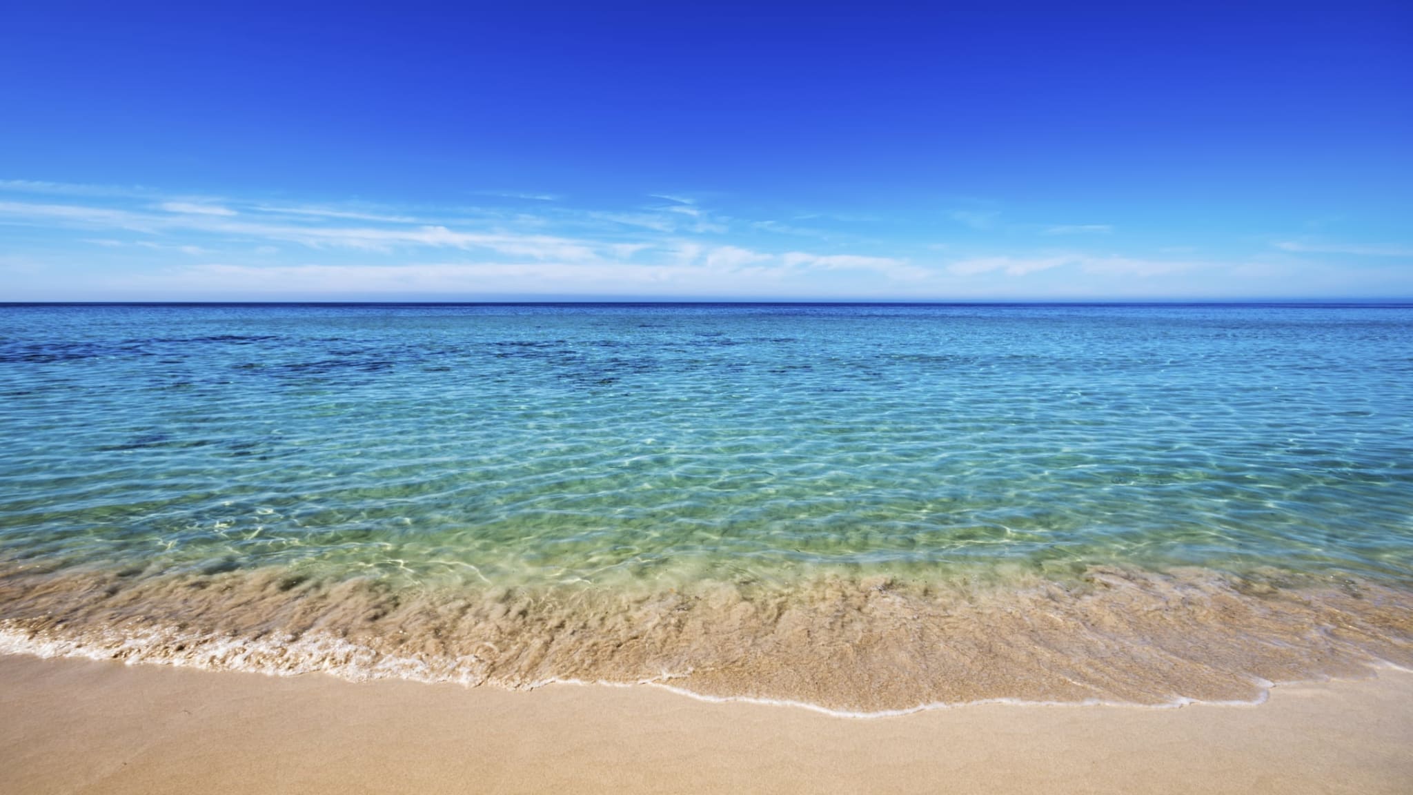 Strand Son Bou, Menorca, Spanien