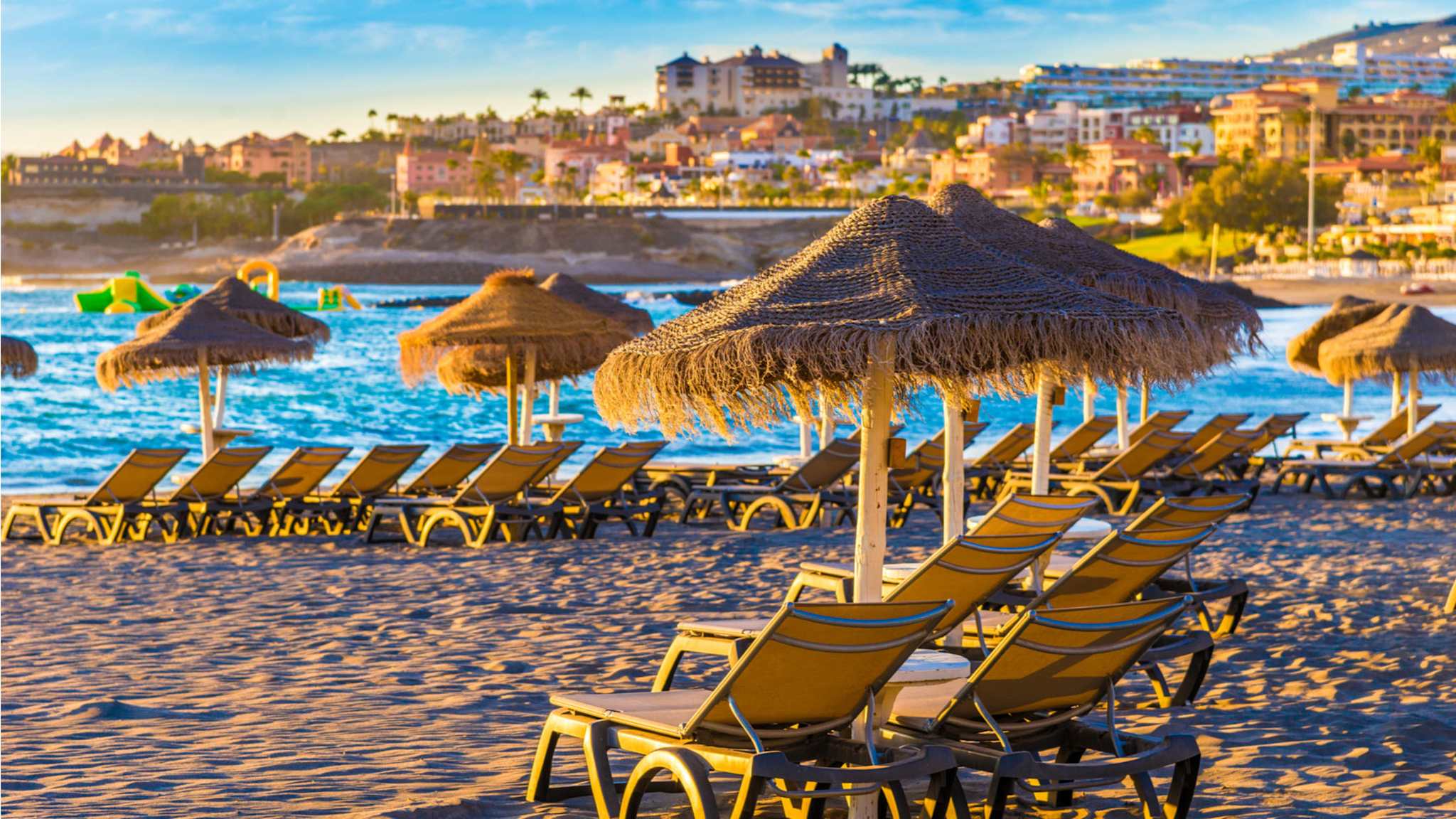 Fanabe Beach, Teneriffa, Spanien