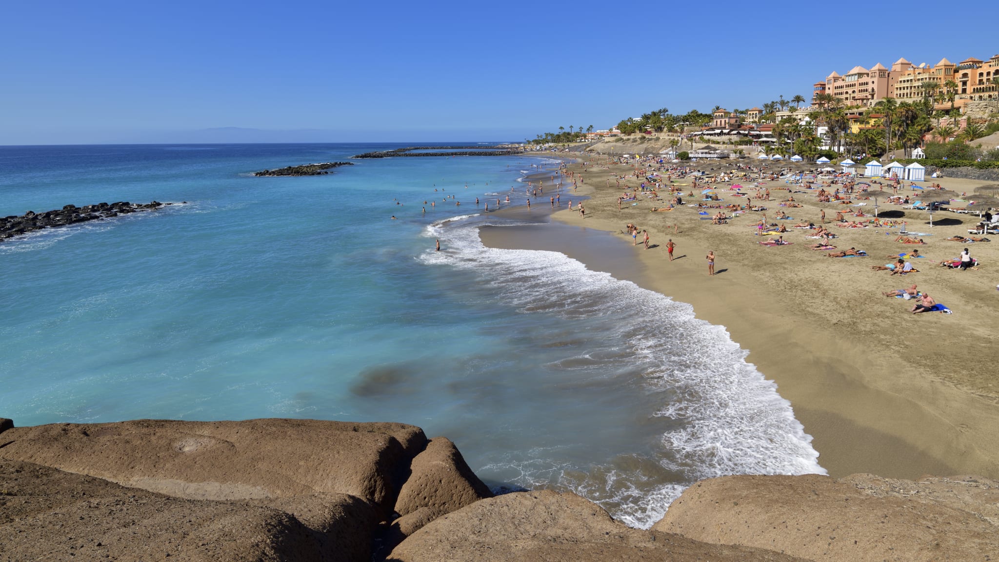 Playa Del Duque, Teneriffa, Spanien