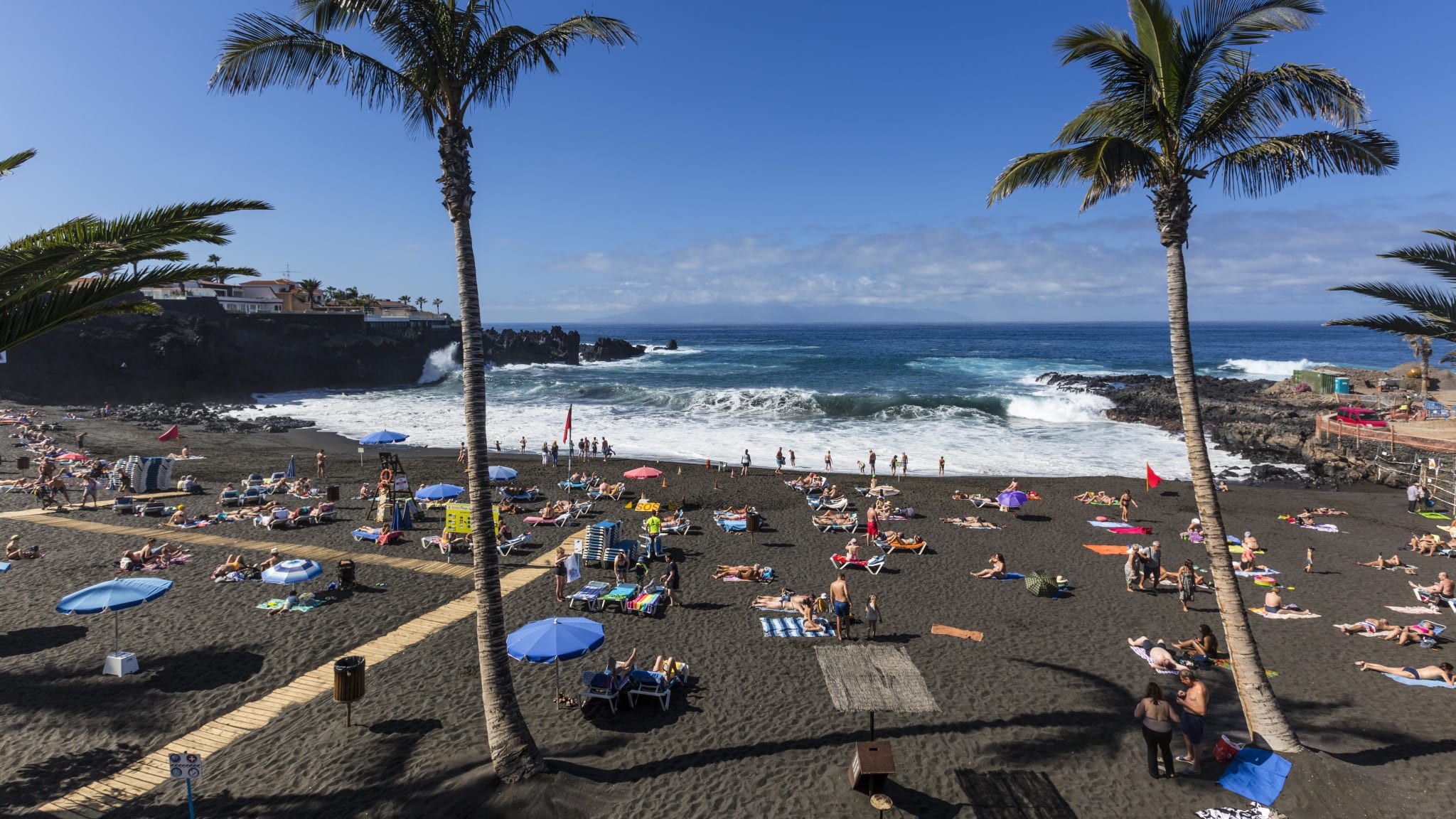 Playa da la Arena, Teneriffa, Spanien