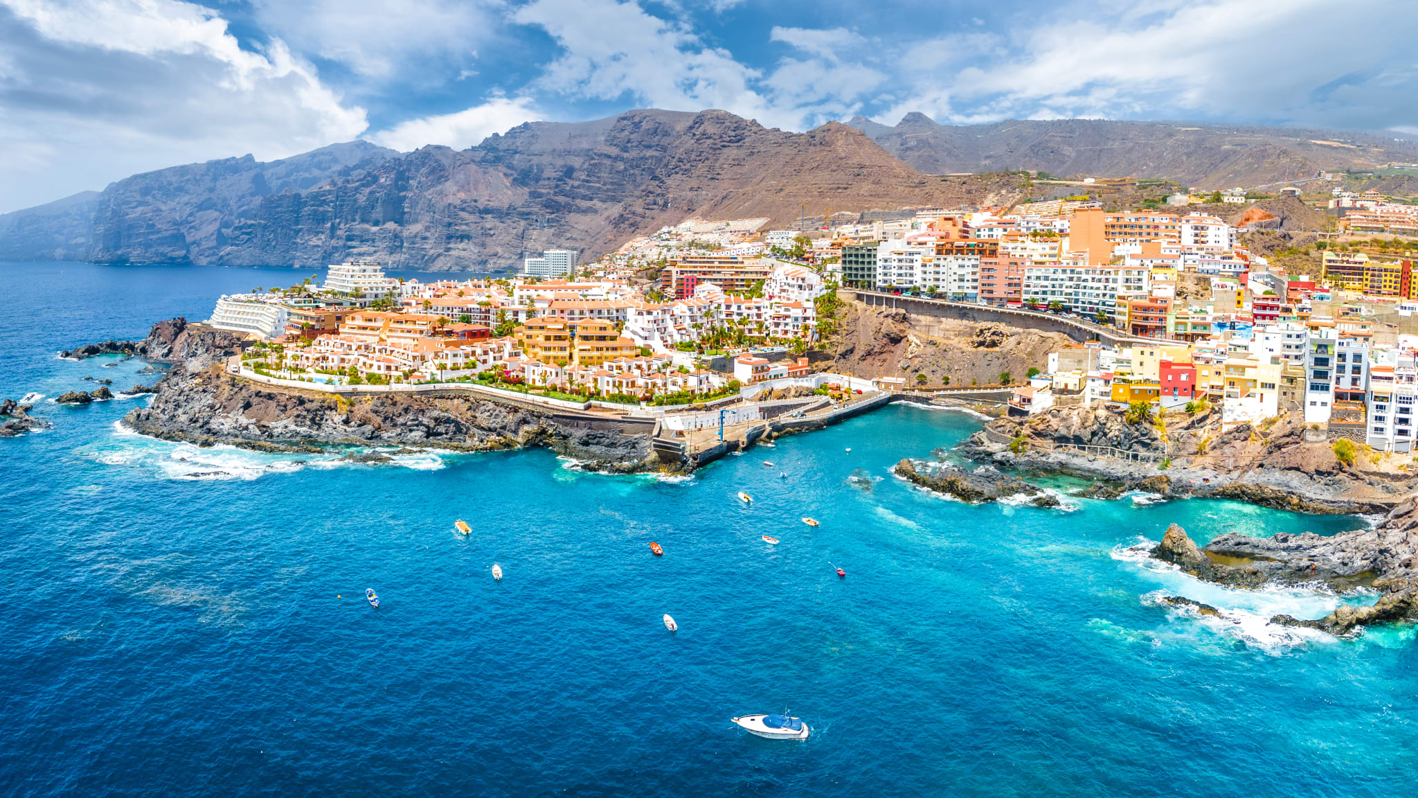 Puerto de Santiago, Teneriffa, Spanien