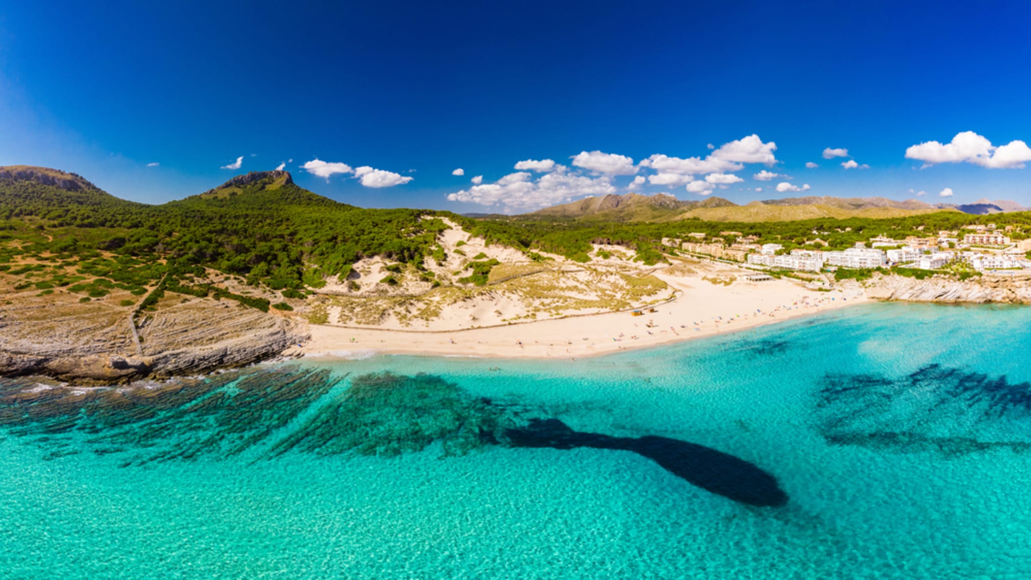 Strand von Cala Mesquida auf Mallorca