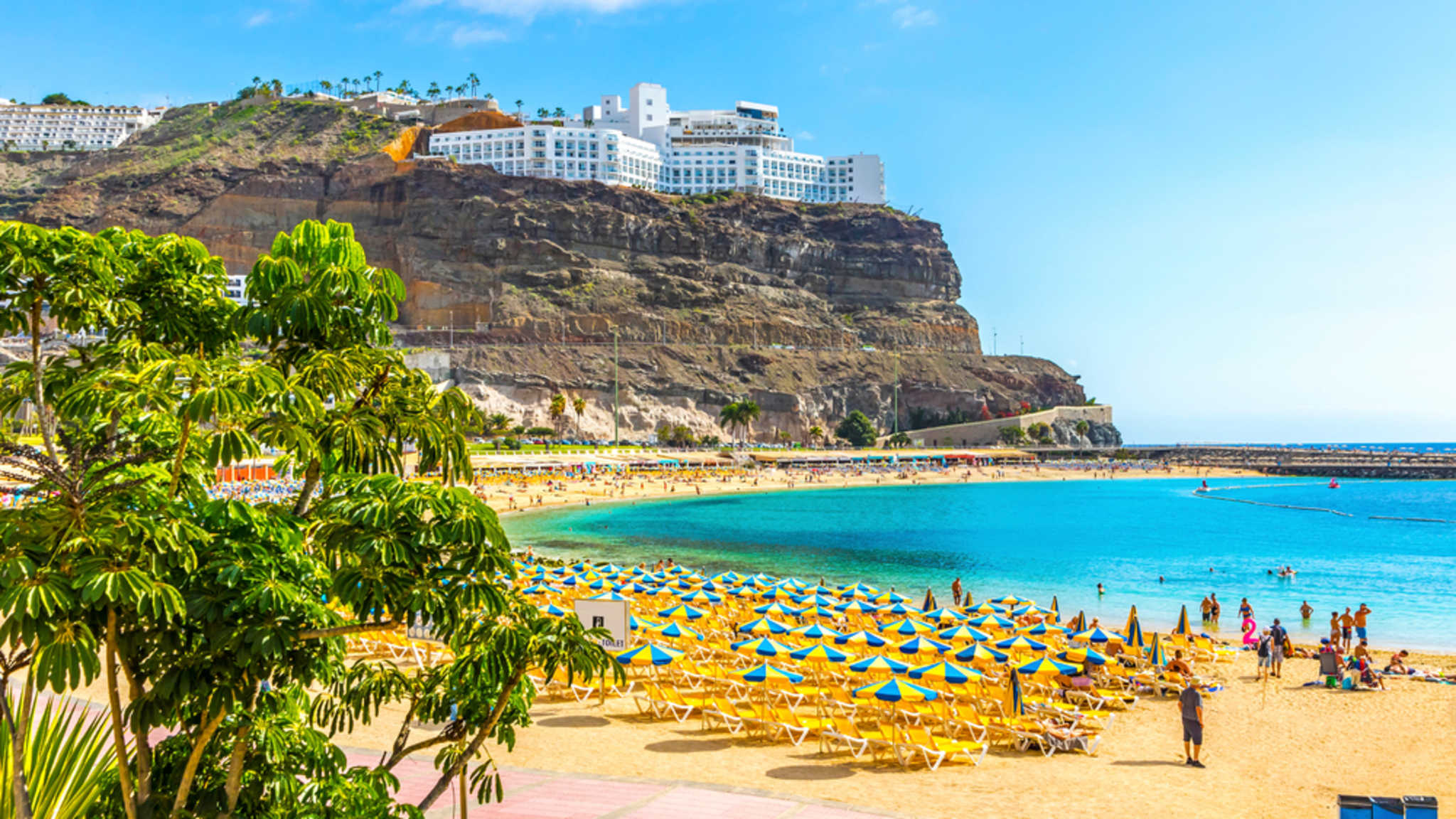 Playa de Amadores auf Gran Canaria