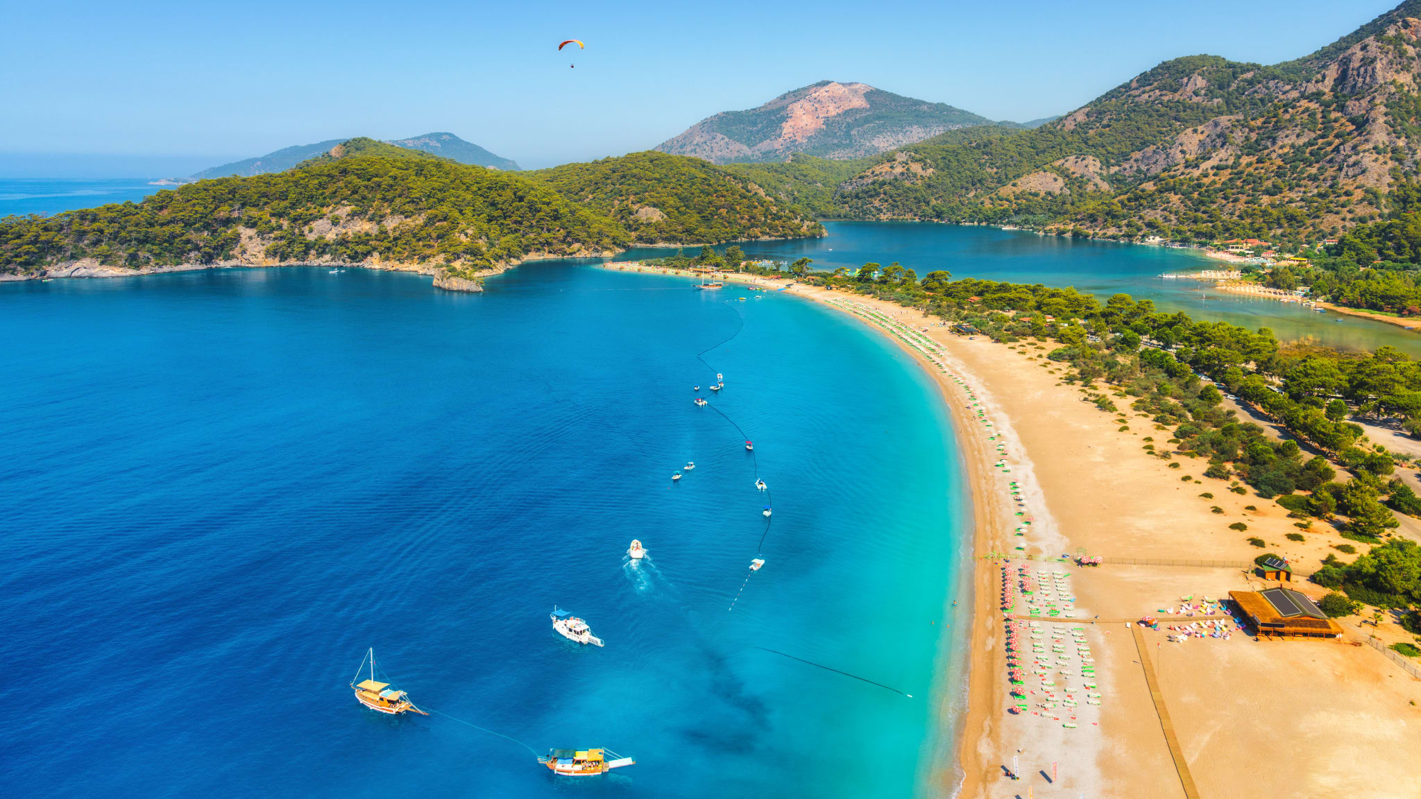 Blue Lagoon in Ölüdeniz, Türkei