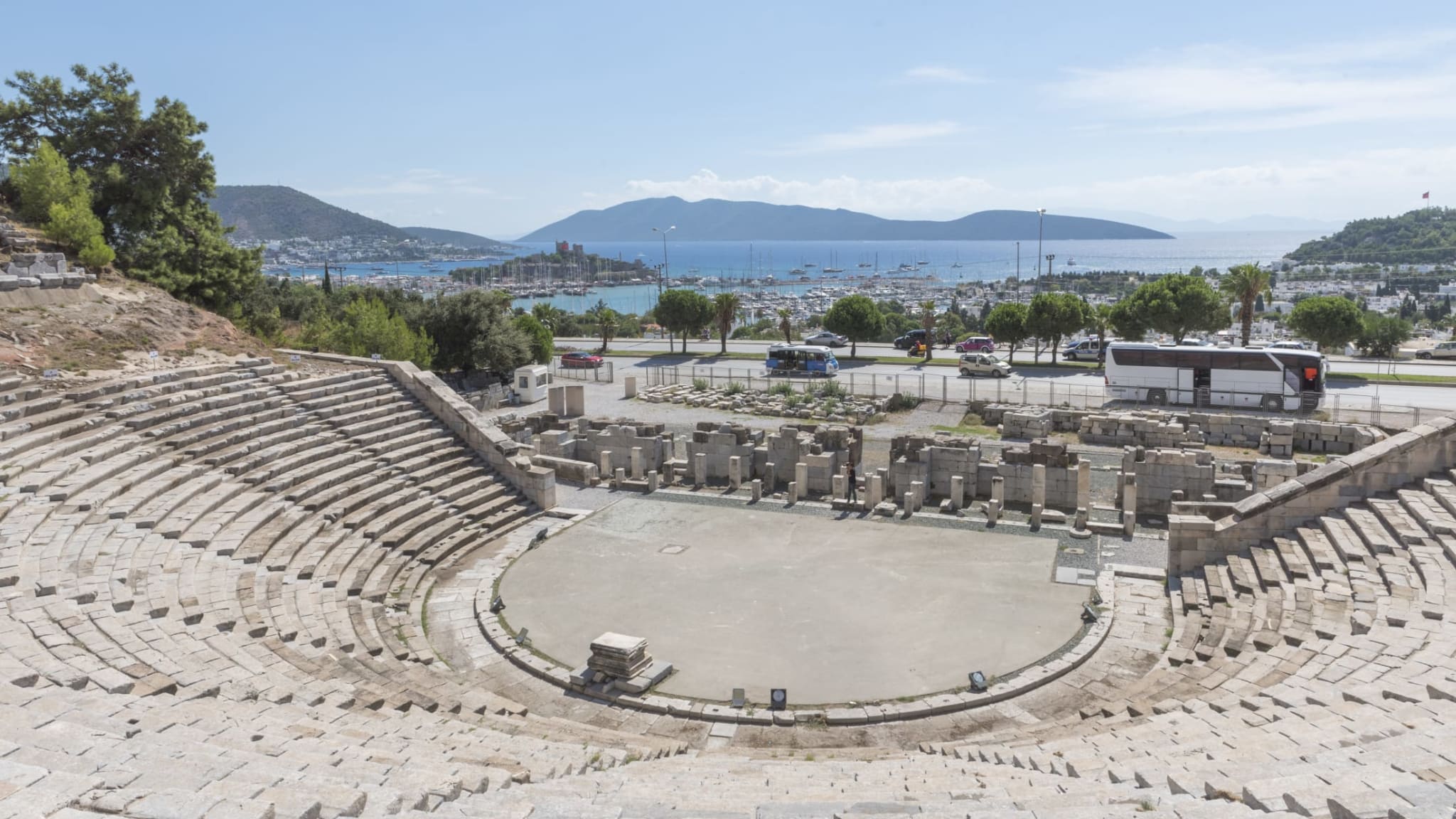 Amphitheater, Bodrum, Türkei