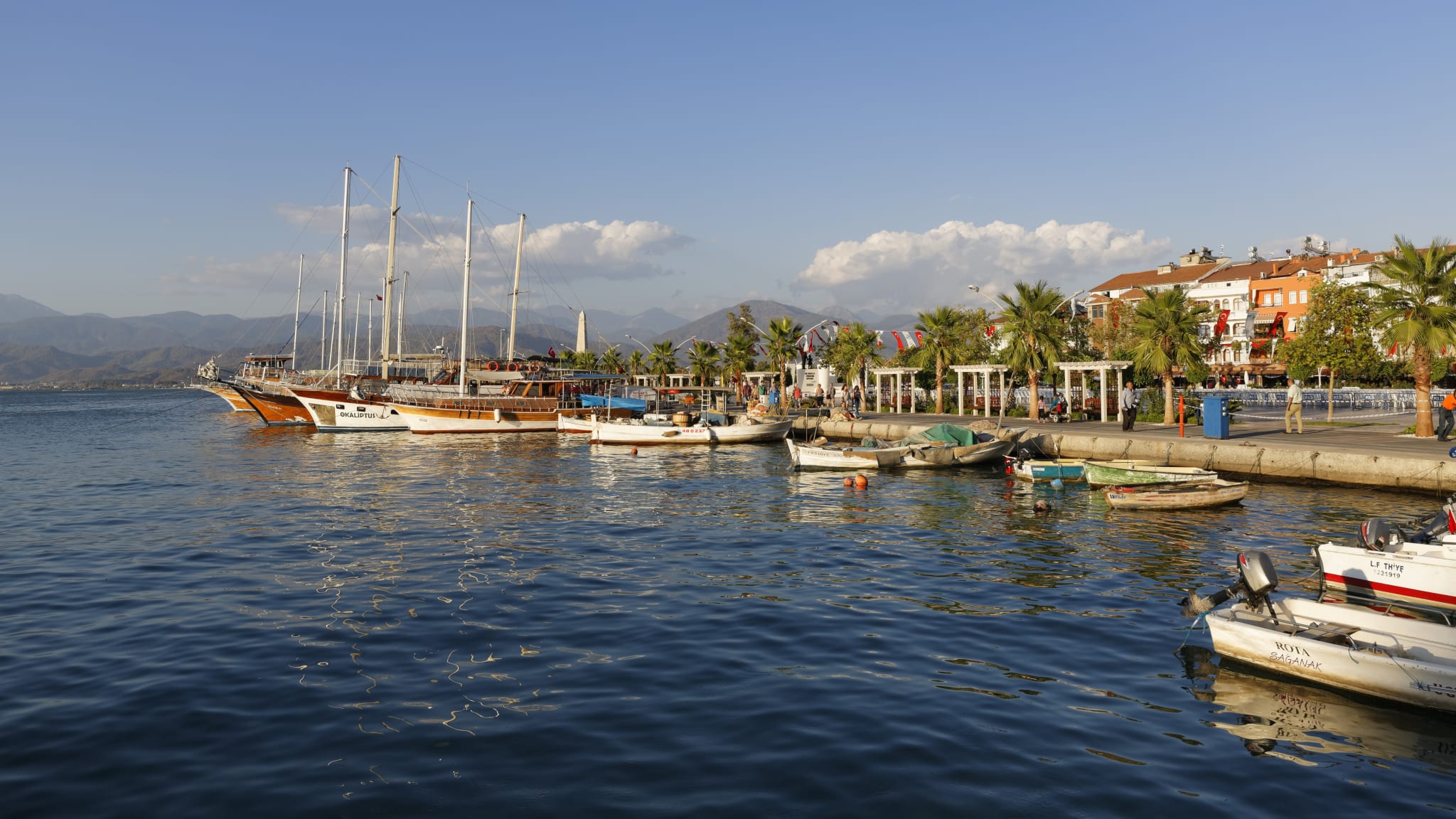 Hafen, Fethiye, Türkische Ägäis