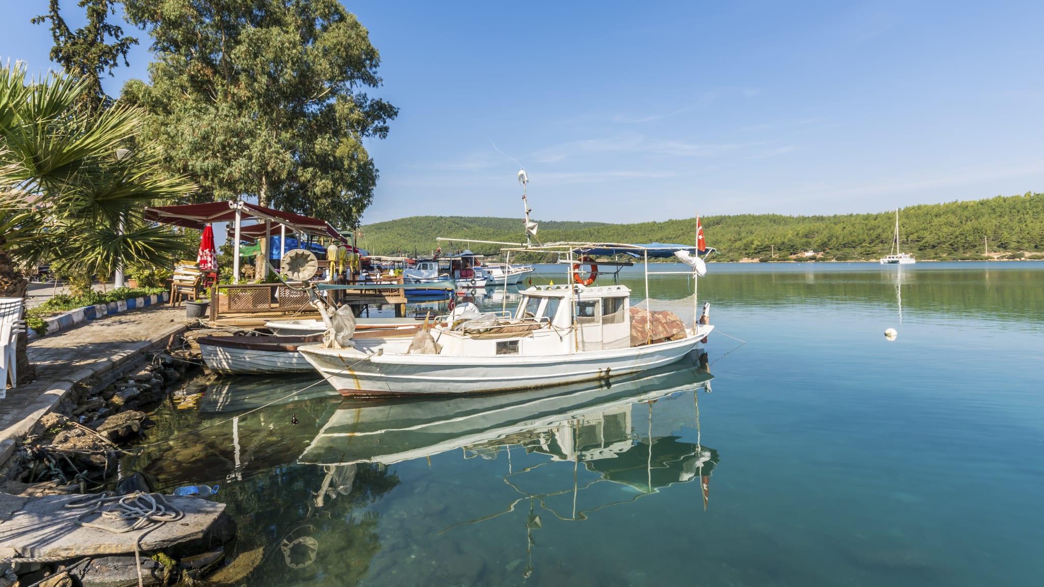 Hafen Güvercinlik, Türkische Ägäis