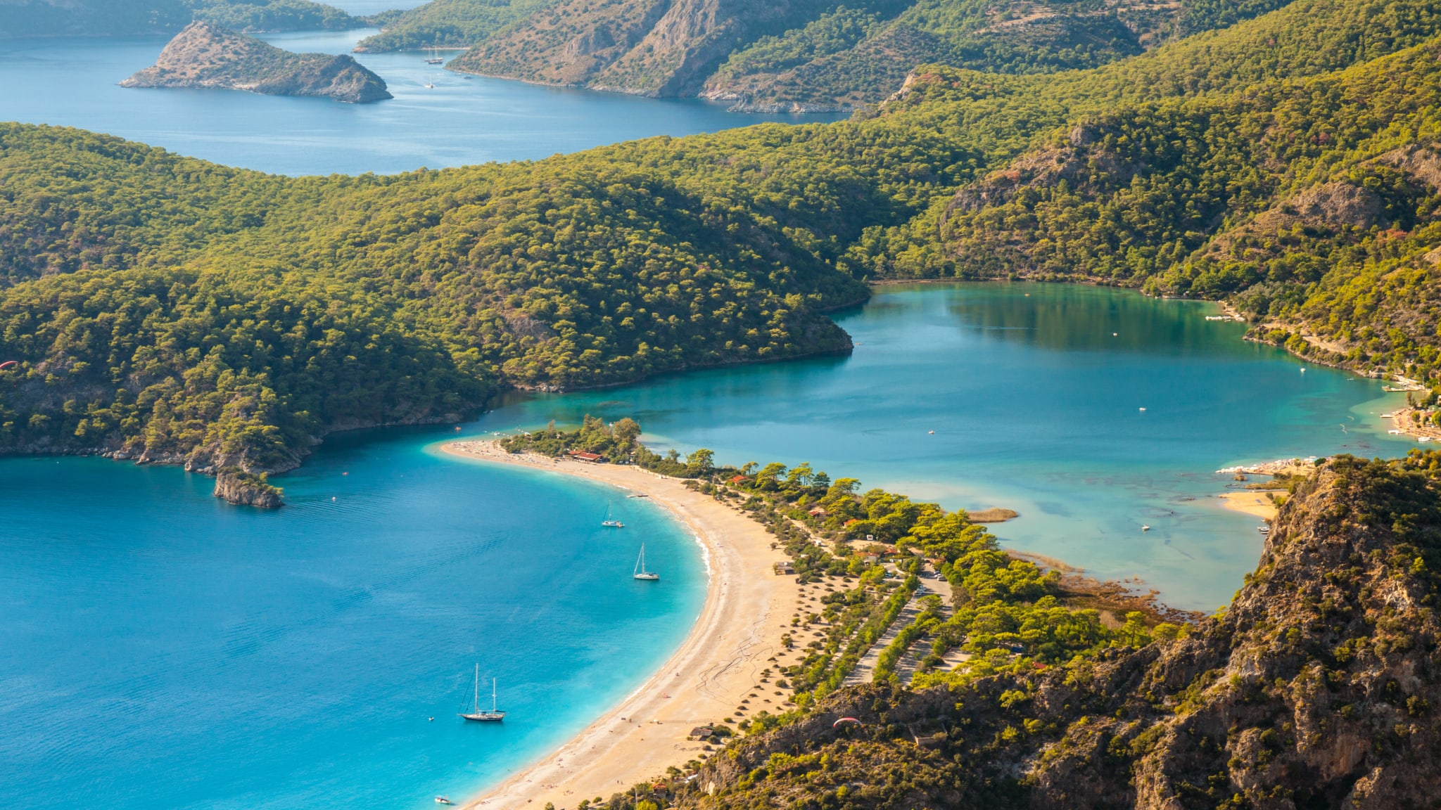 Blaue Lagune bei Ölüdeniz, Türkische Ägäis