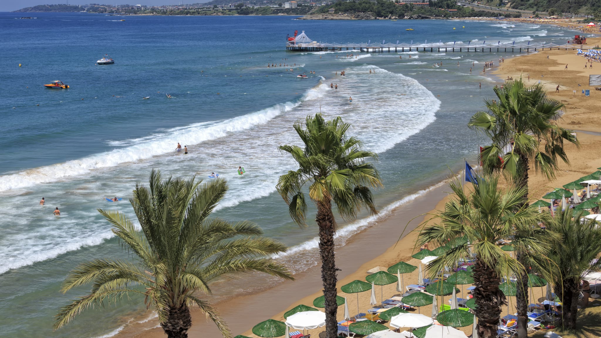 Strand Avsallar, Türkische Riviera