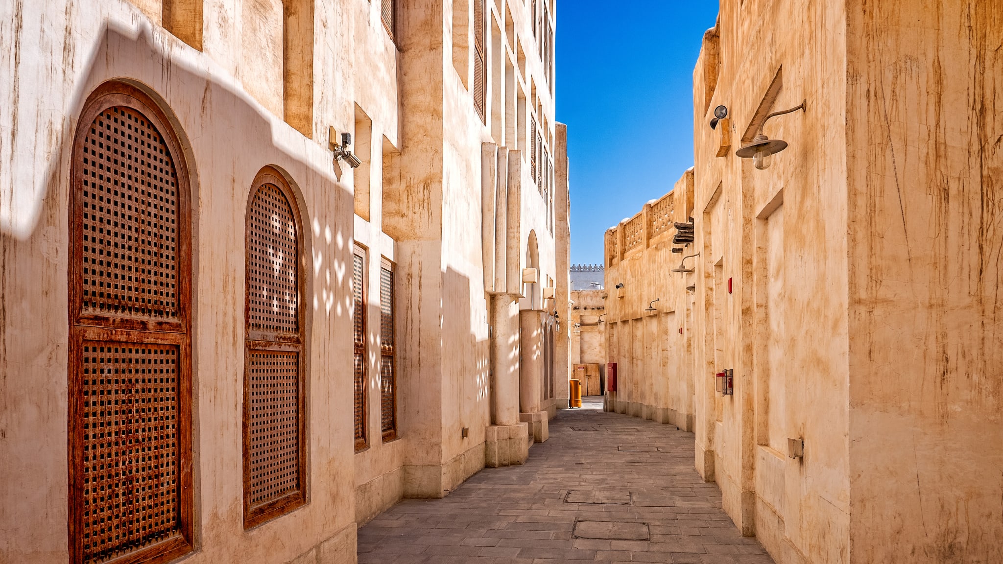 Alleyway in Souq Waqif, Doha, Qatar