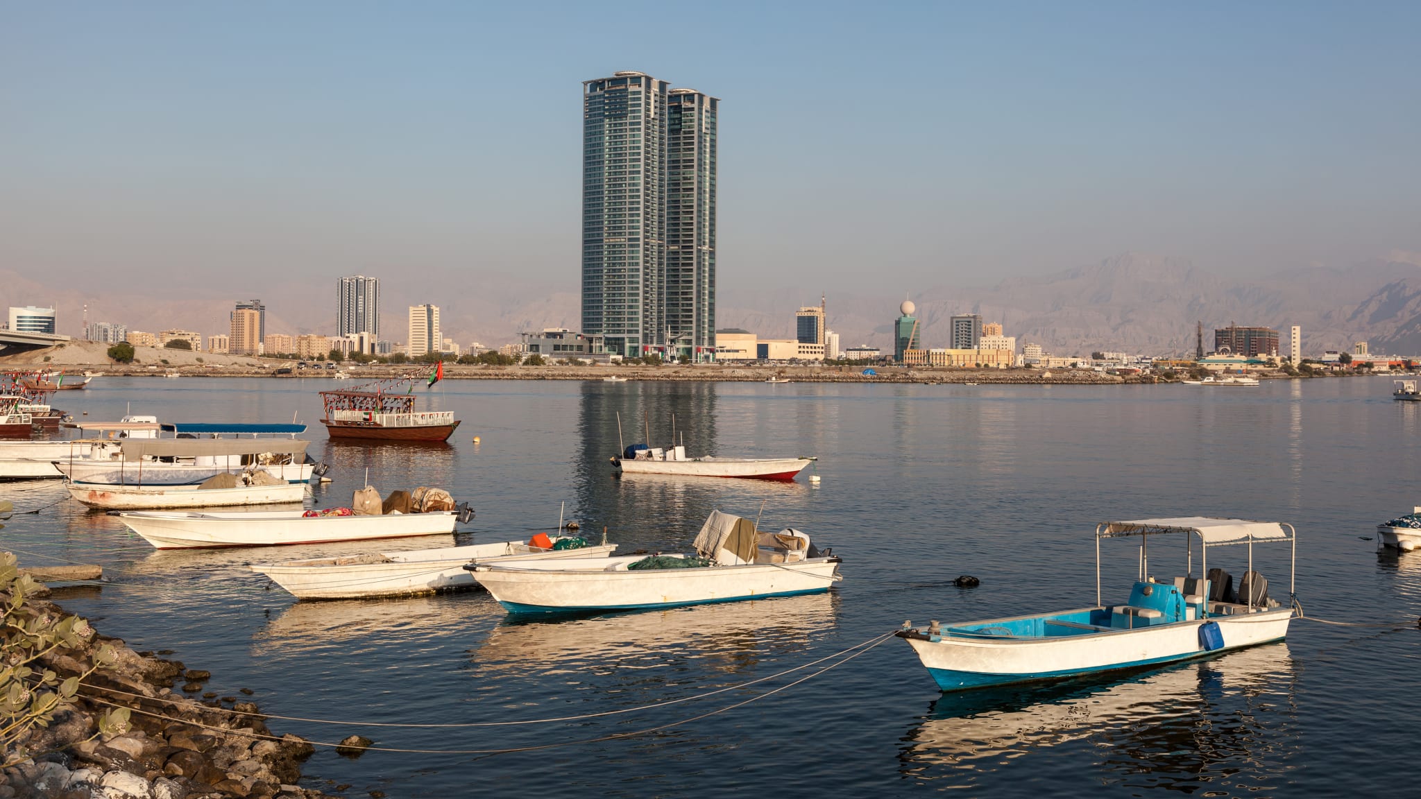 Creek in Ras al Khaimah, VAE