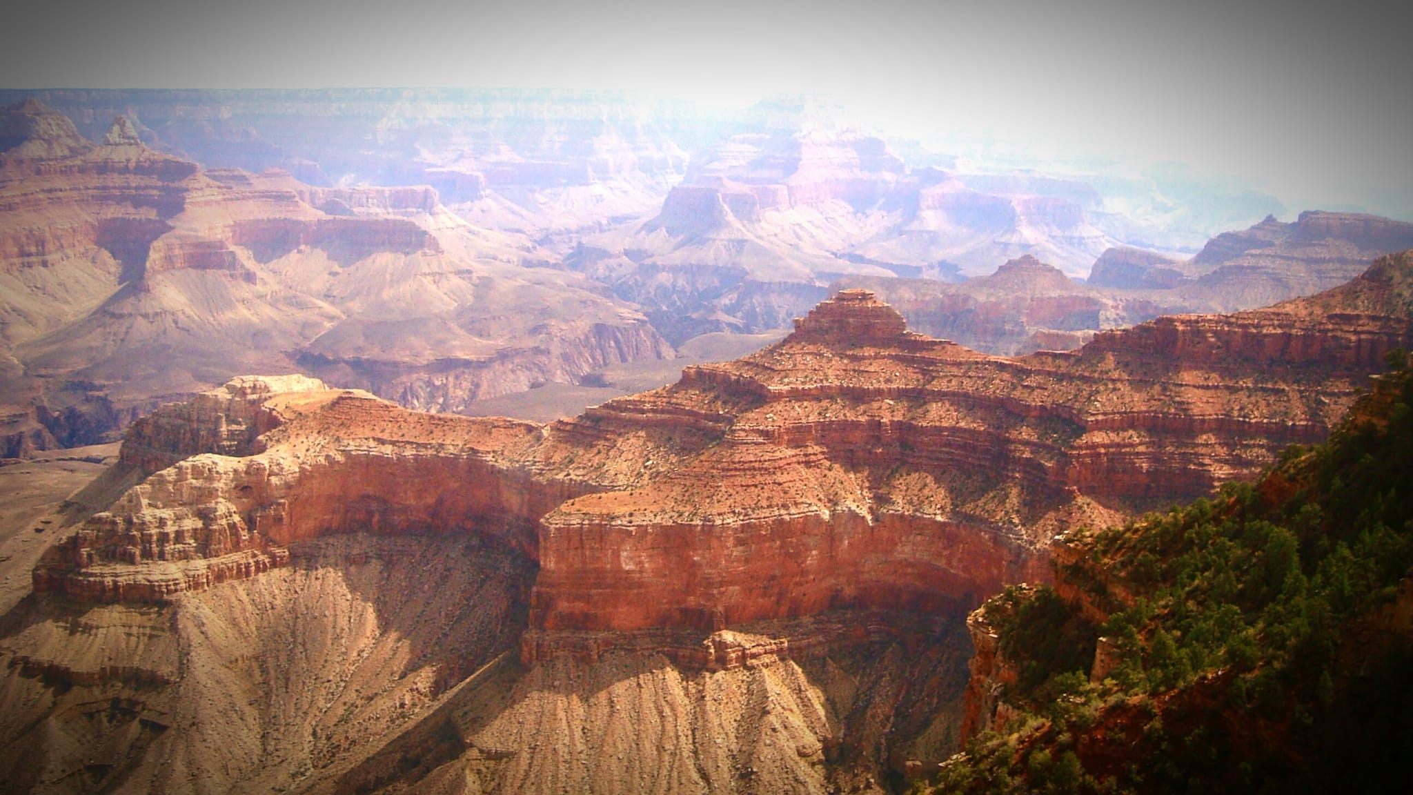 High Angle View Of Grand Canyon