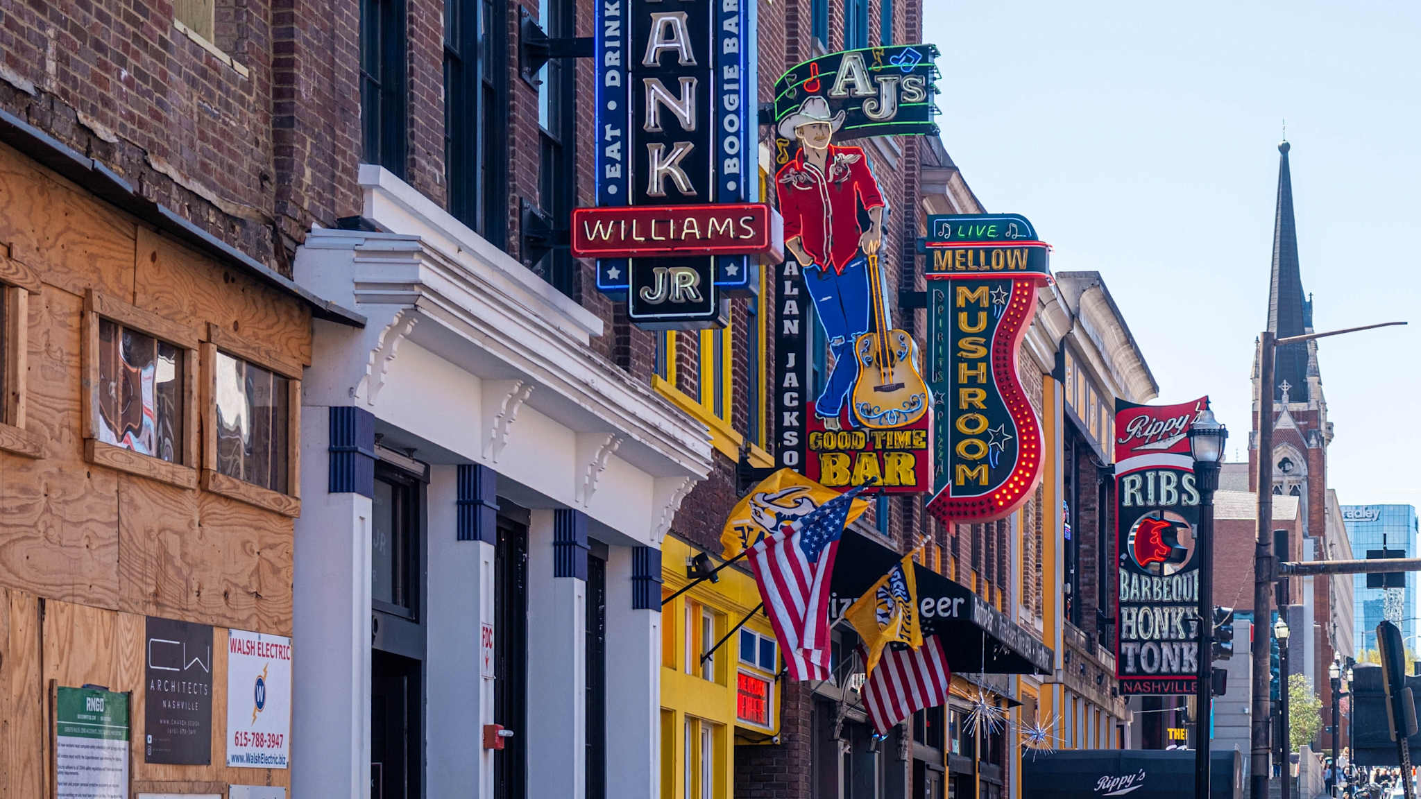 Musikstraße in Nashville, Tennessee © Shutterstock - Darryl Brooks