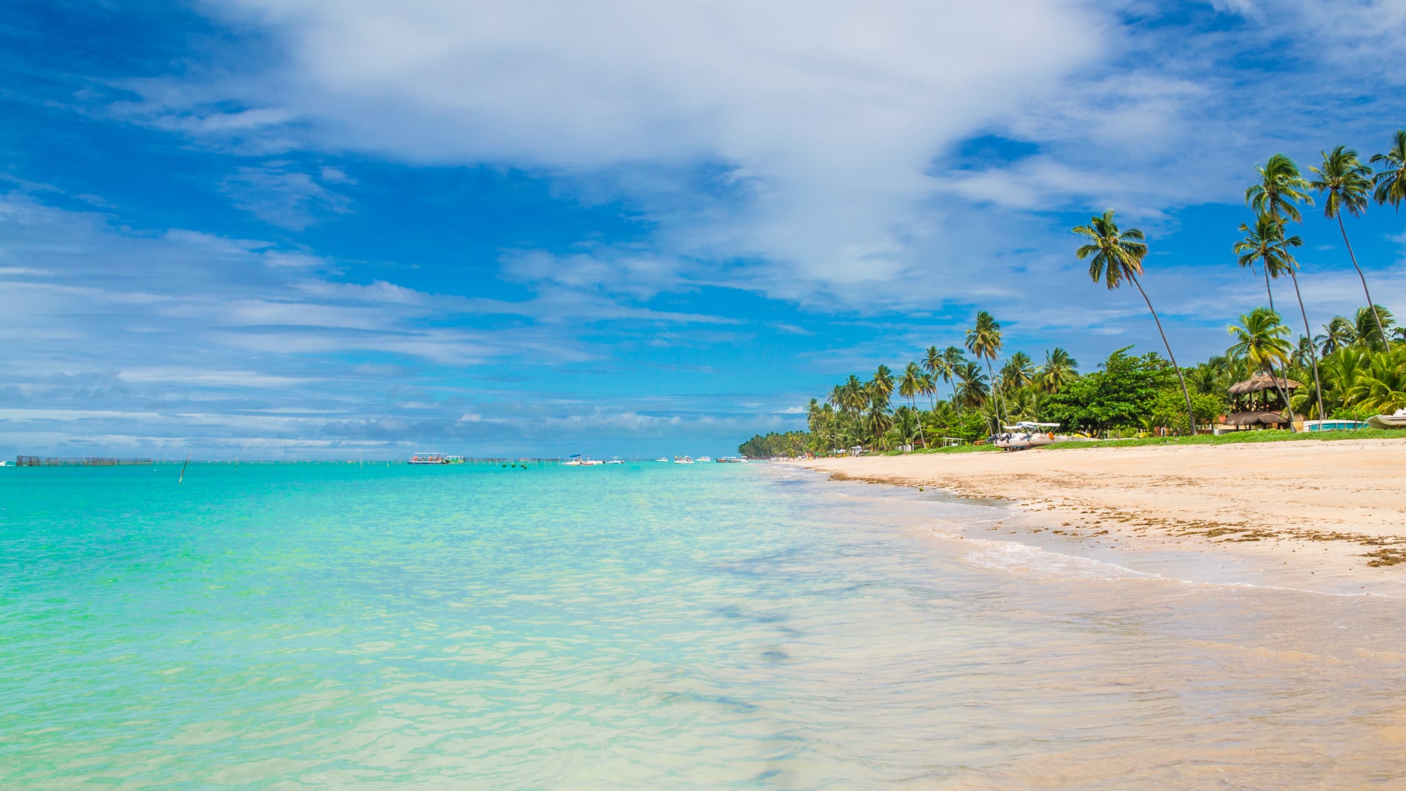 Maragogi Beach in Alagoas, Brasilien