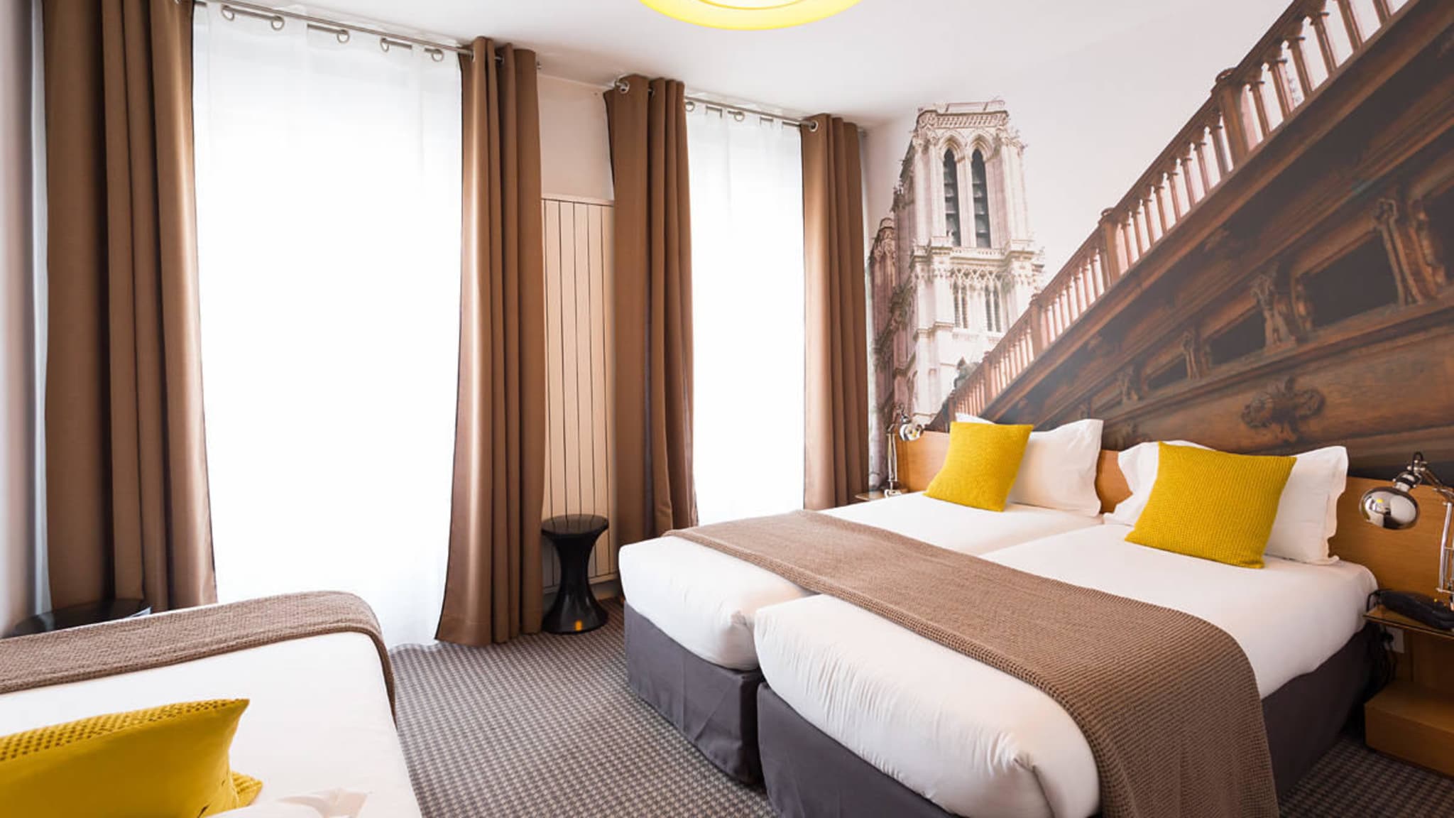 Triple room © Hotel Le 20 Prieuré