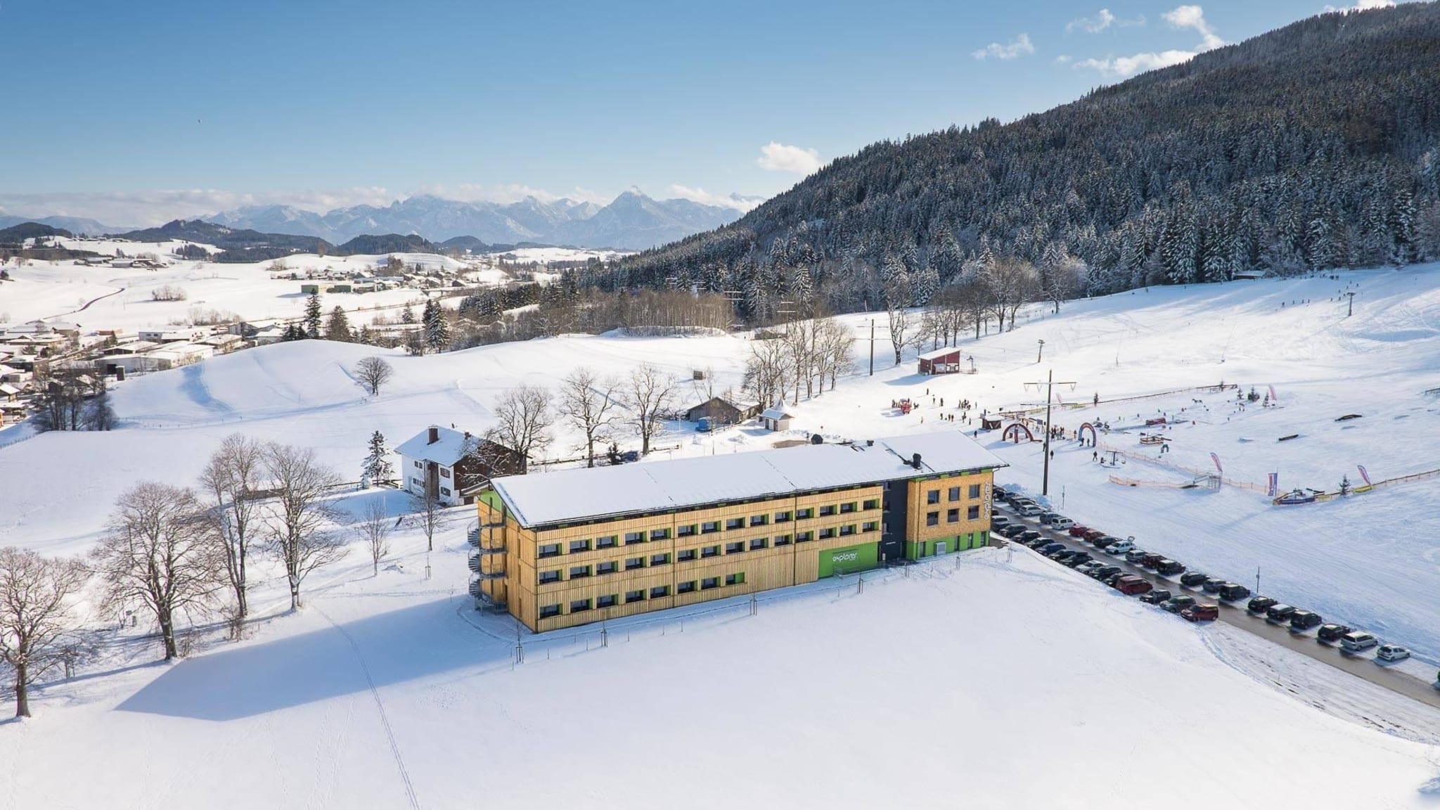 EXHN im Winter © Explorer Hotel Neuschwanstein