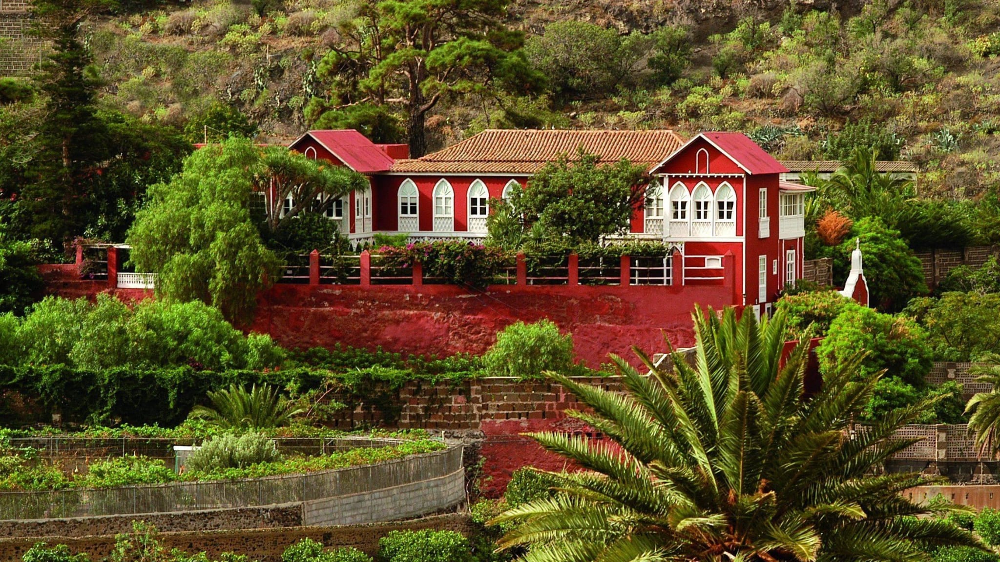 House Front View © Finca Las Longueras