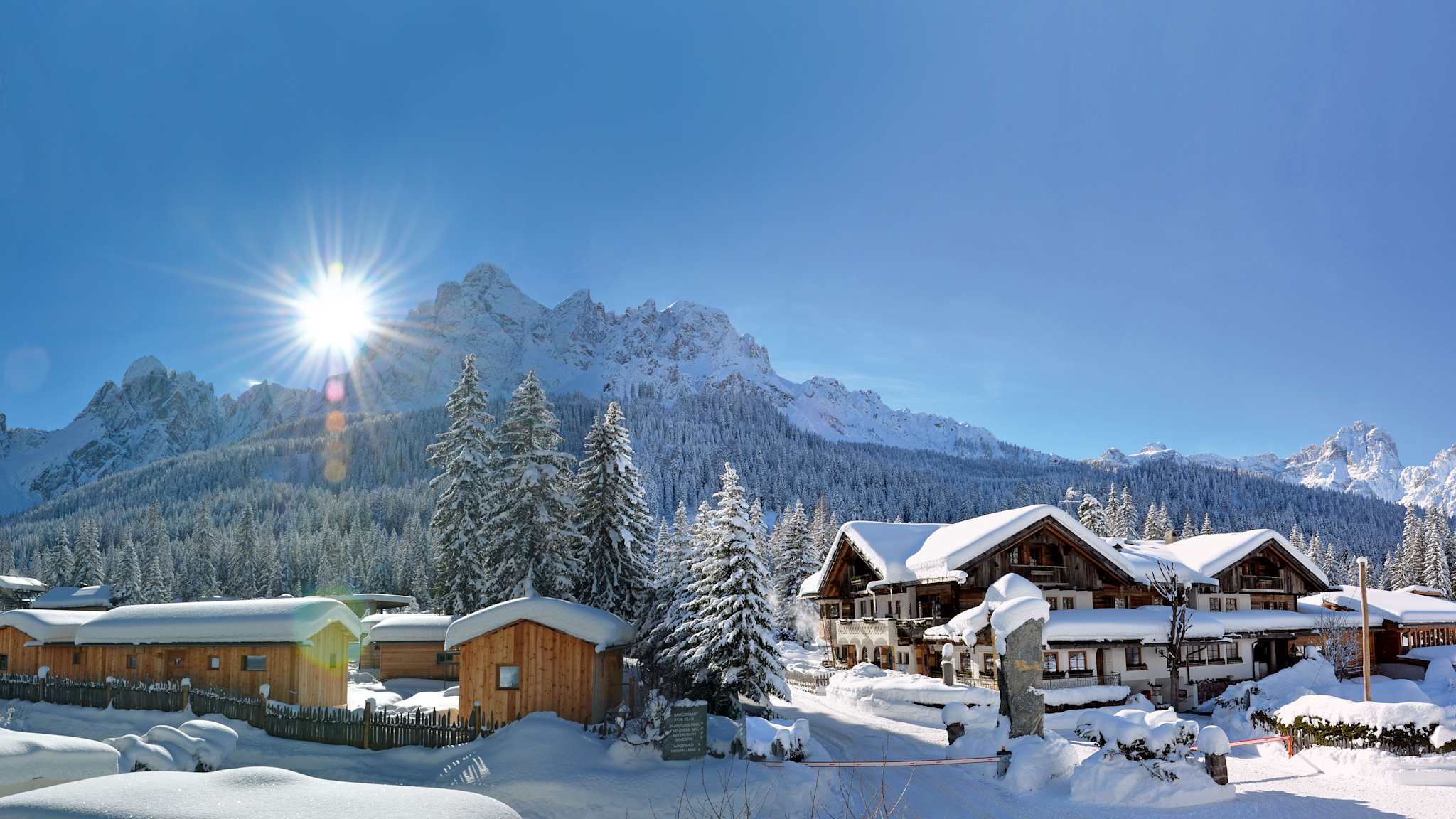 Ausblick © Caravan Park Sexten - Mountain Resort Pa