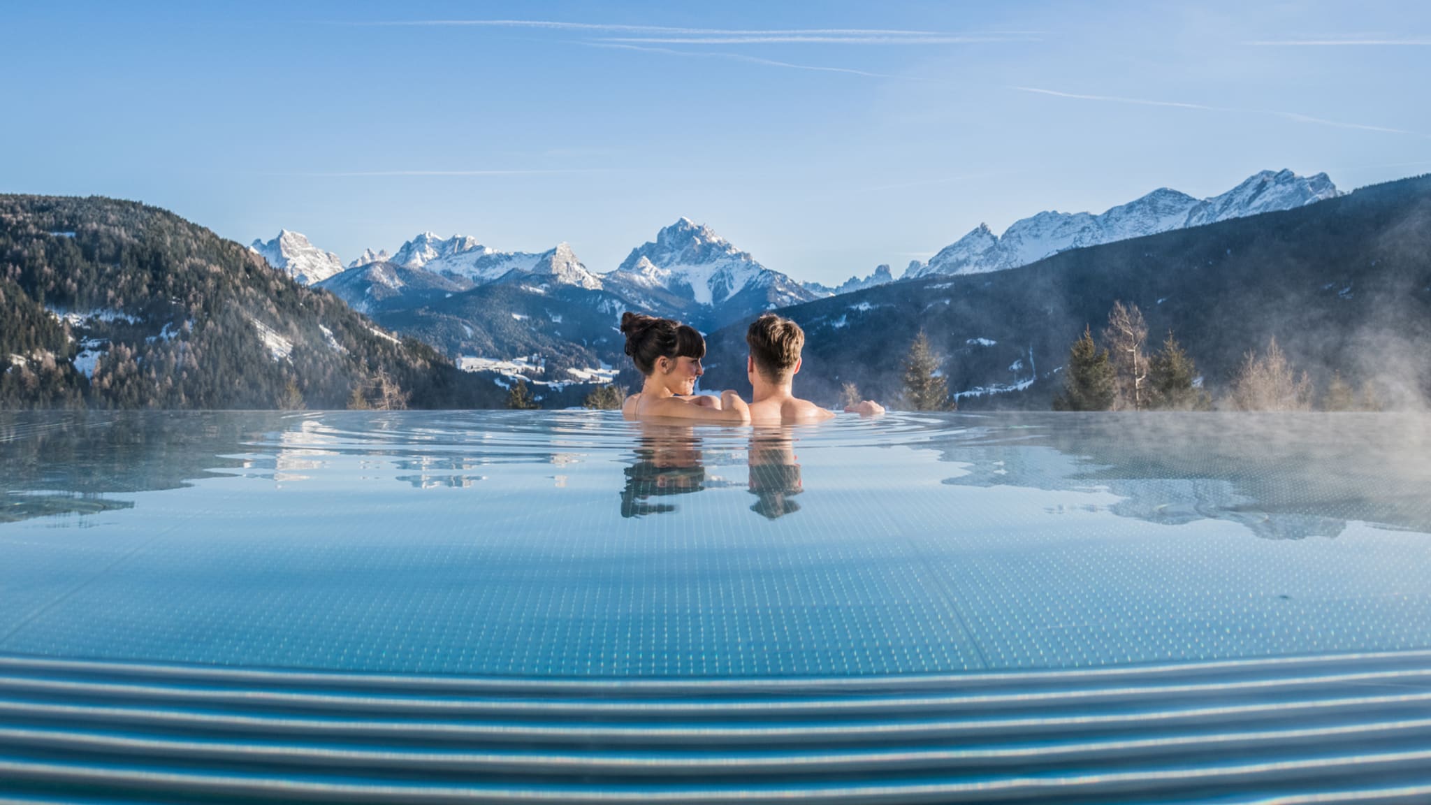 Pool © Hotel Alpen Tesitin