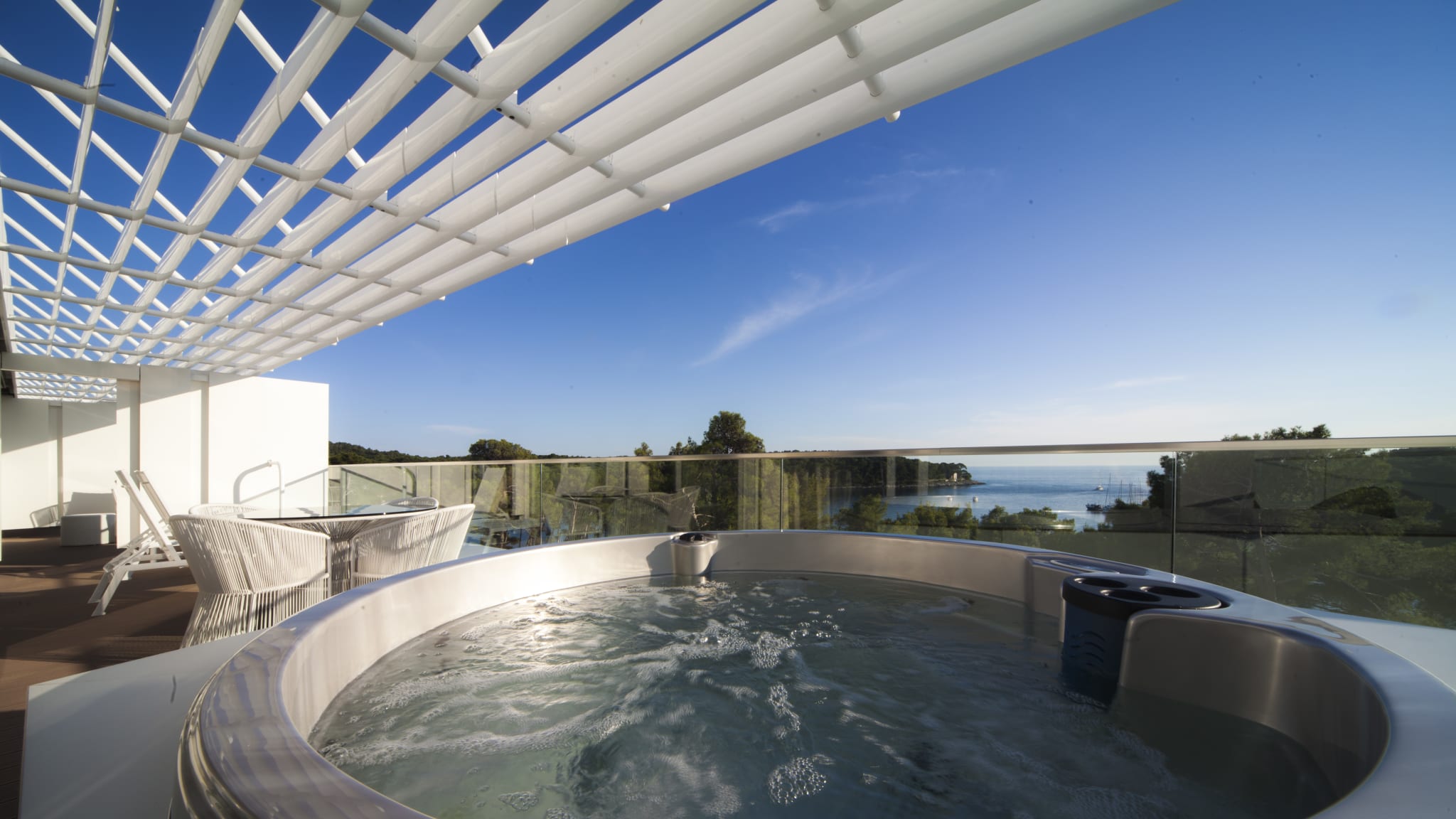 Whirlpool im © Hotel Bellevue, Insel Losinj