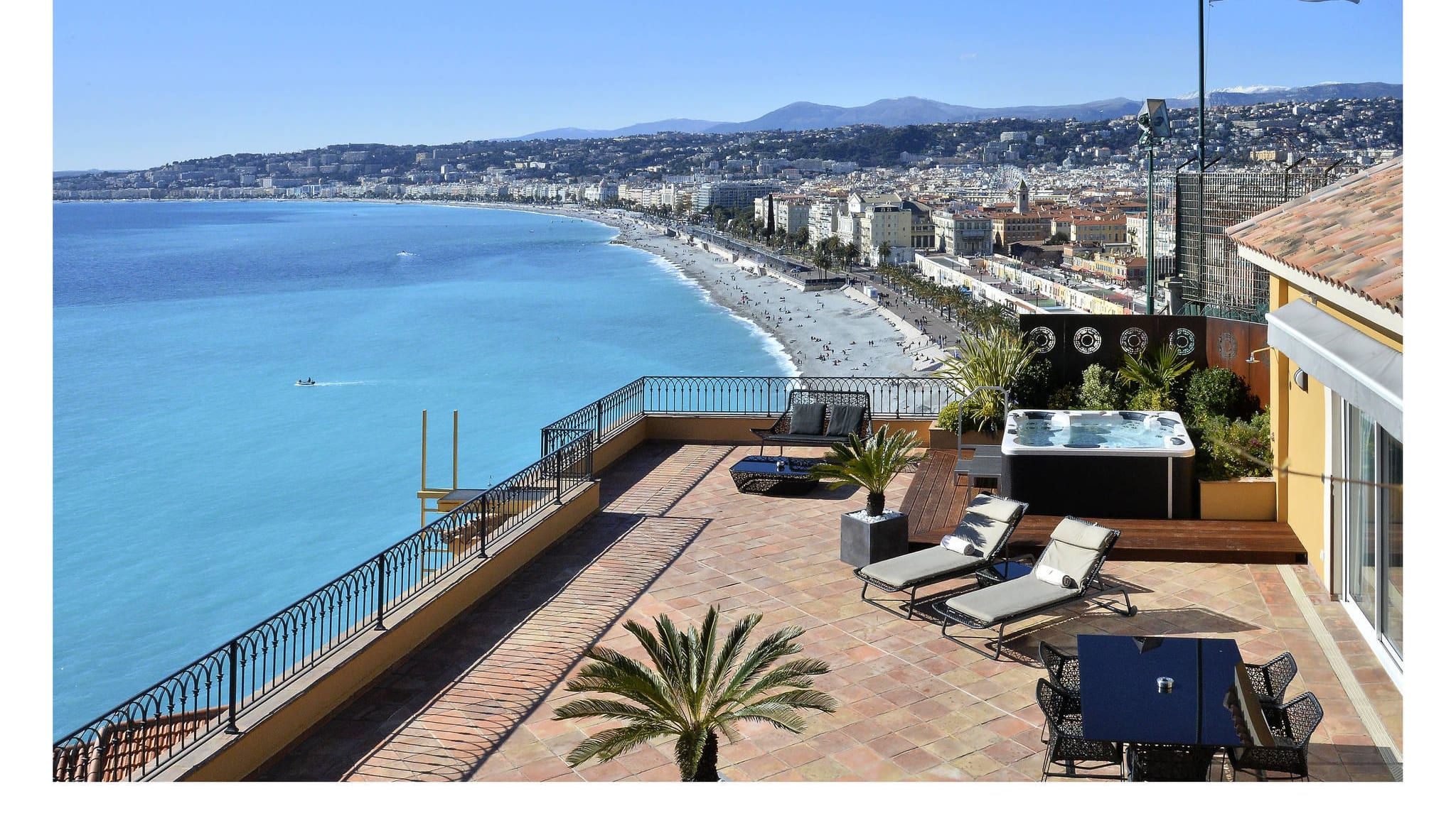 Terrasse © Hotel La Perouse