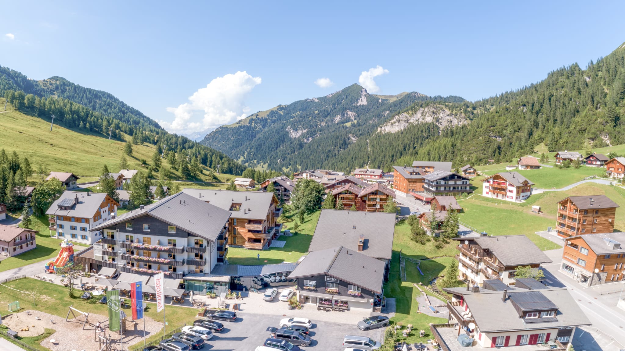 Außenansicht © Gorfion Familotel Liechtenstein