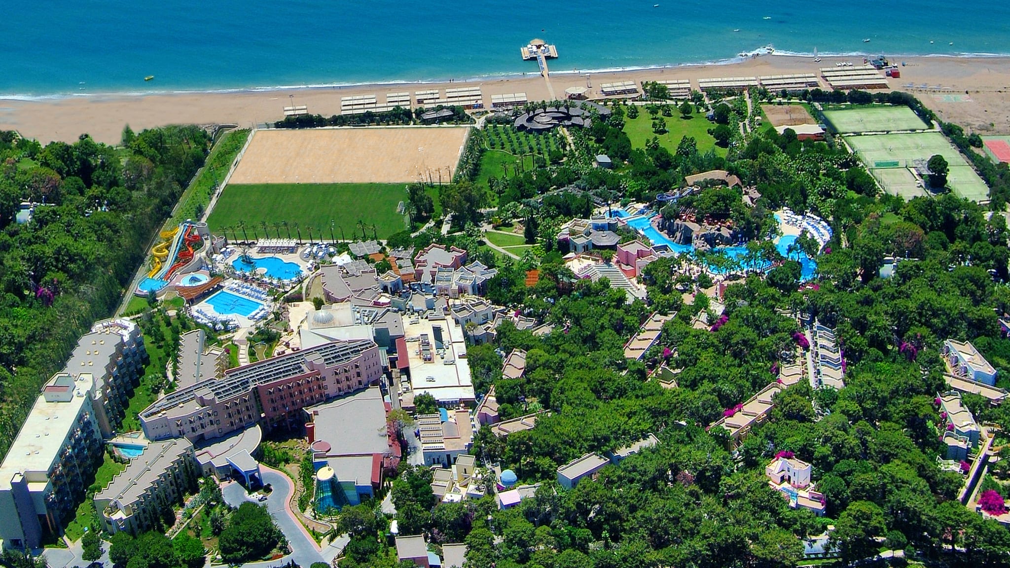 Außenansicht © Blue Waters Club