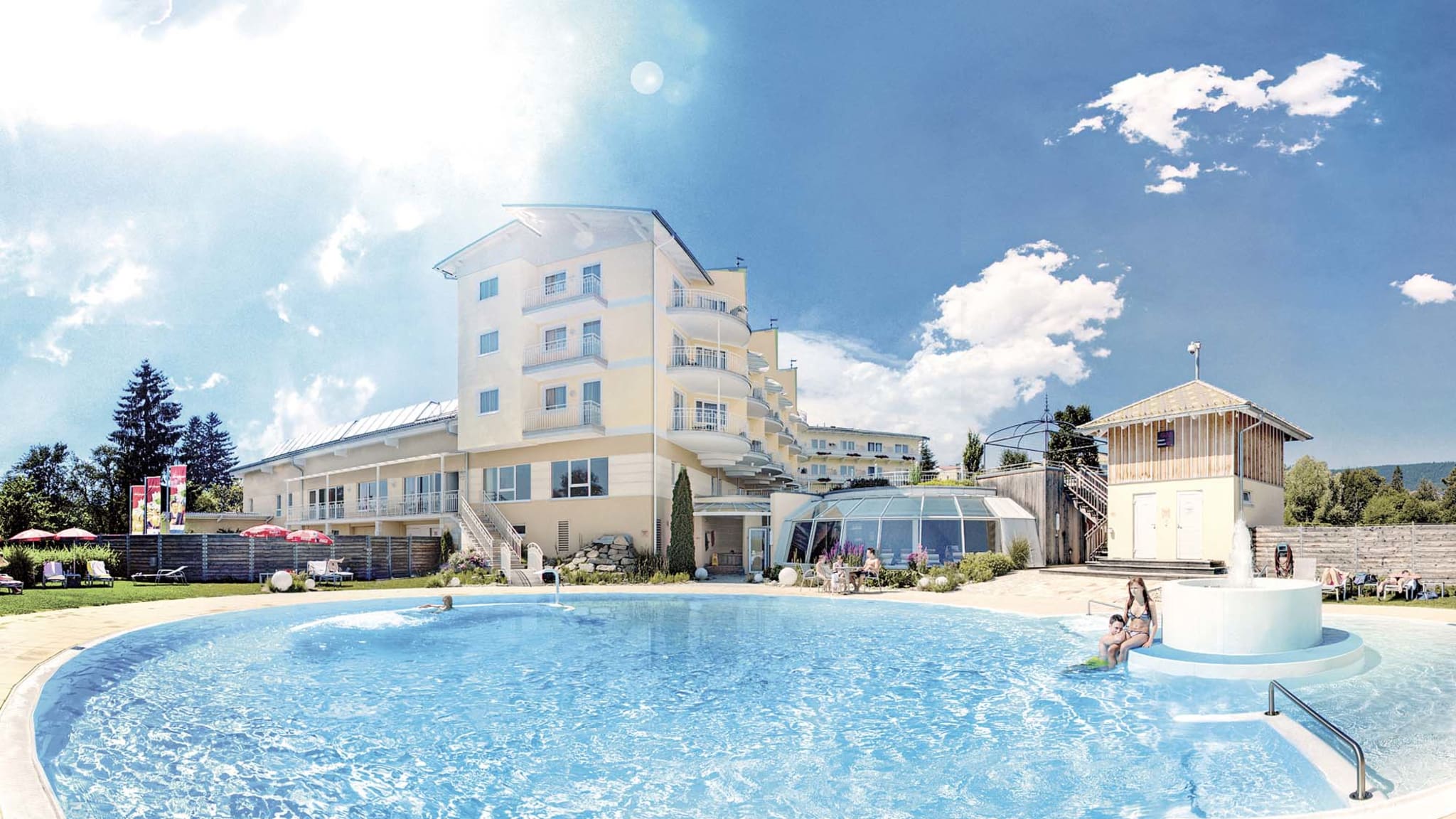 Außenansicht © Hotel Almesberger