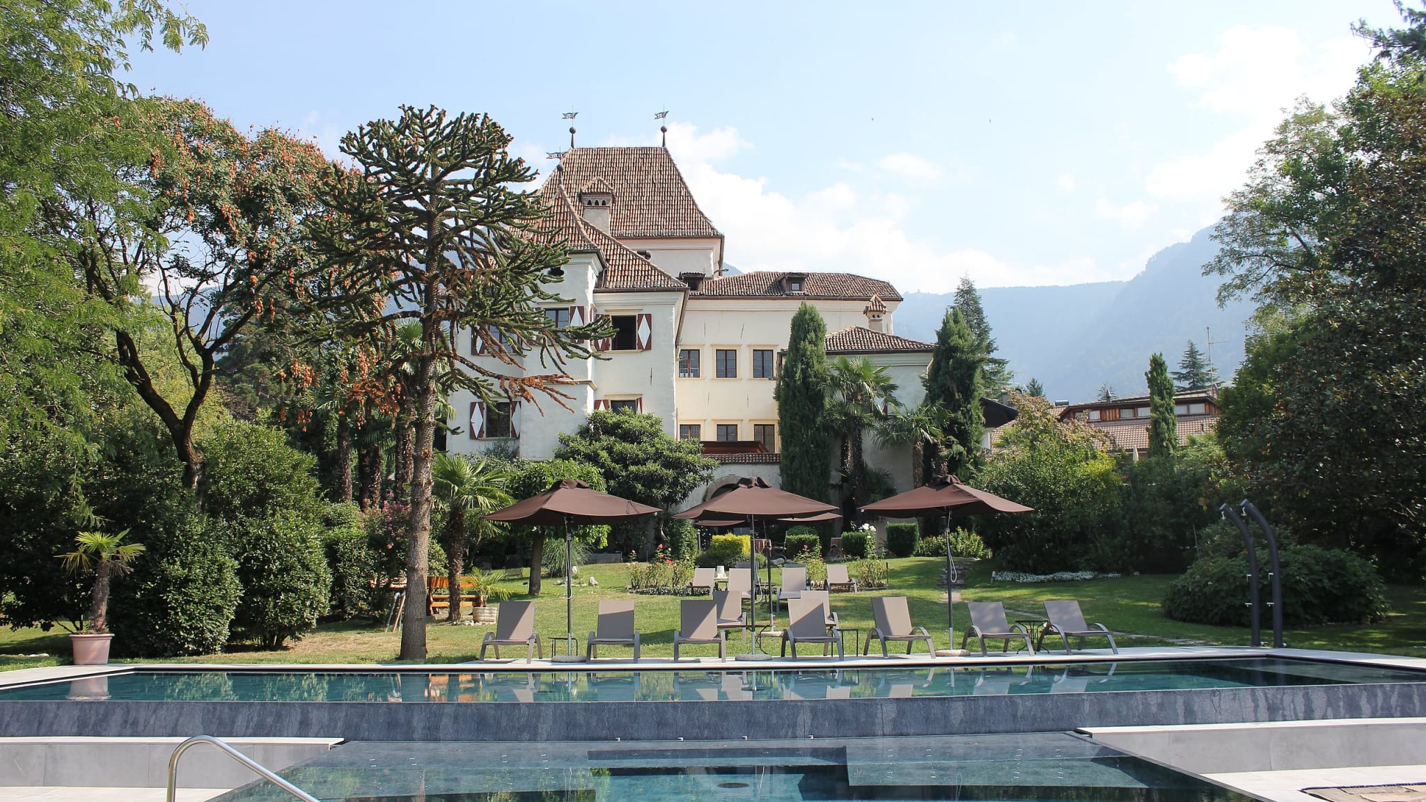 Pool © Hotel Castel Rundegg